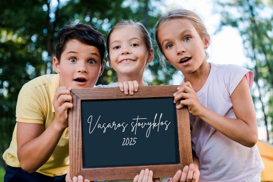 Vasaros stovyklos vaikams 2025