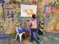 Nauja pramoga Kaune: Splatter studio