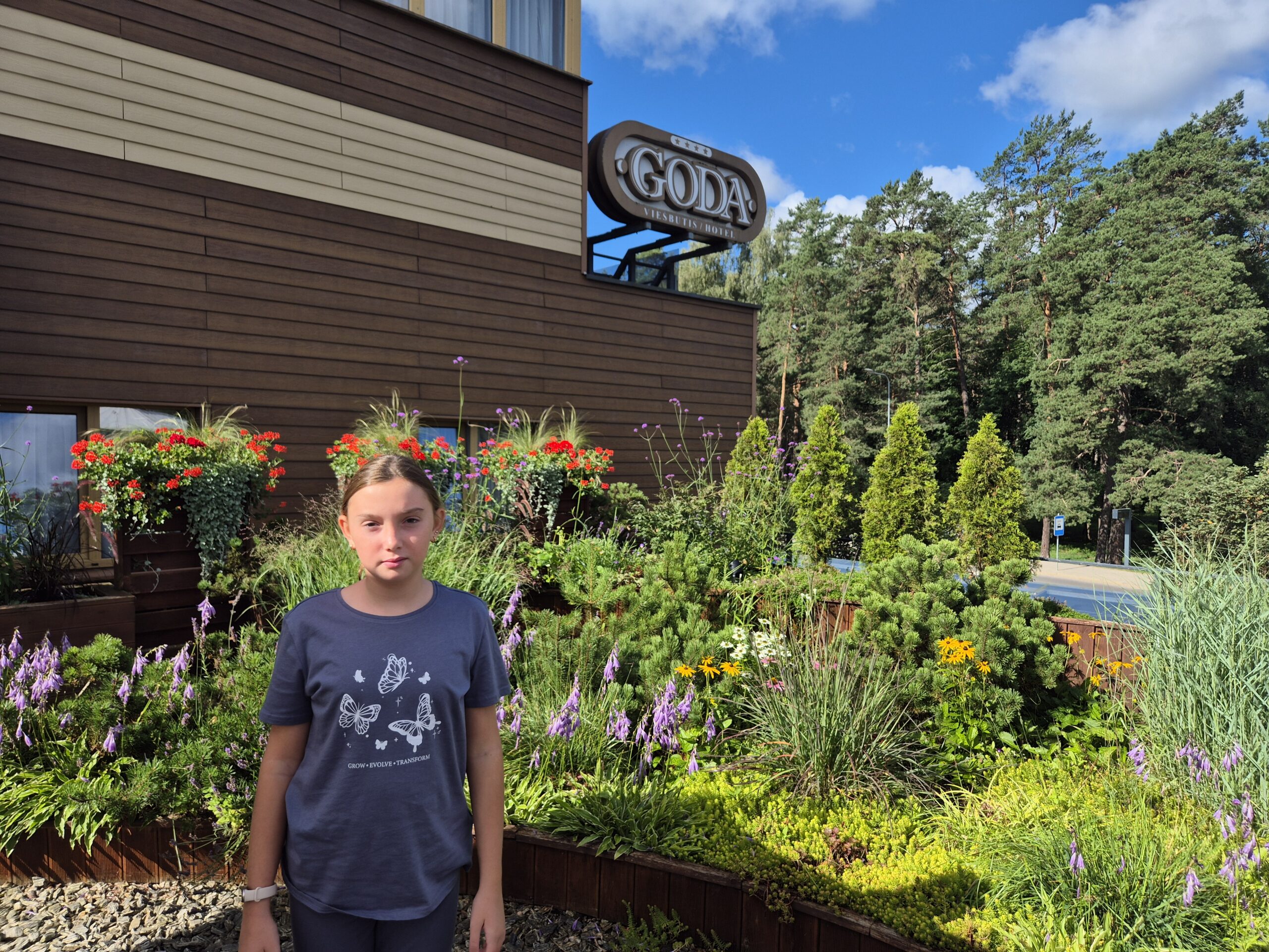 Viešbutis GODA Druskininkuose: nedidelė ramybės oazė su sodu ir SPA ant stogo