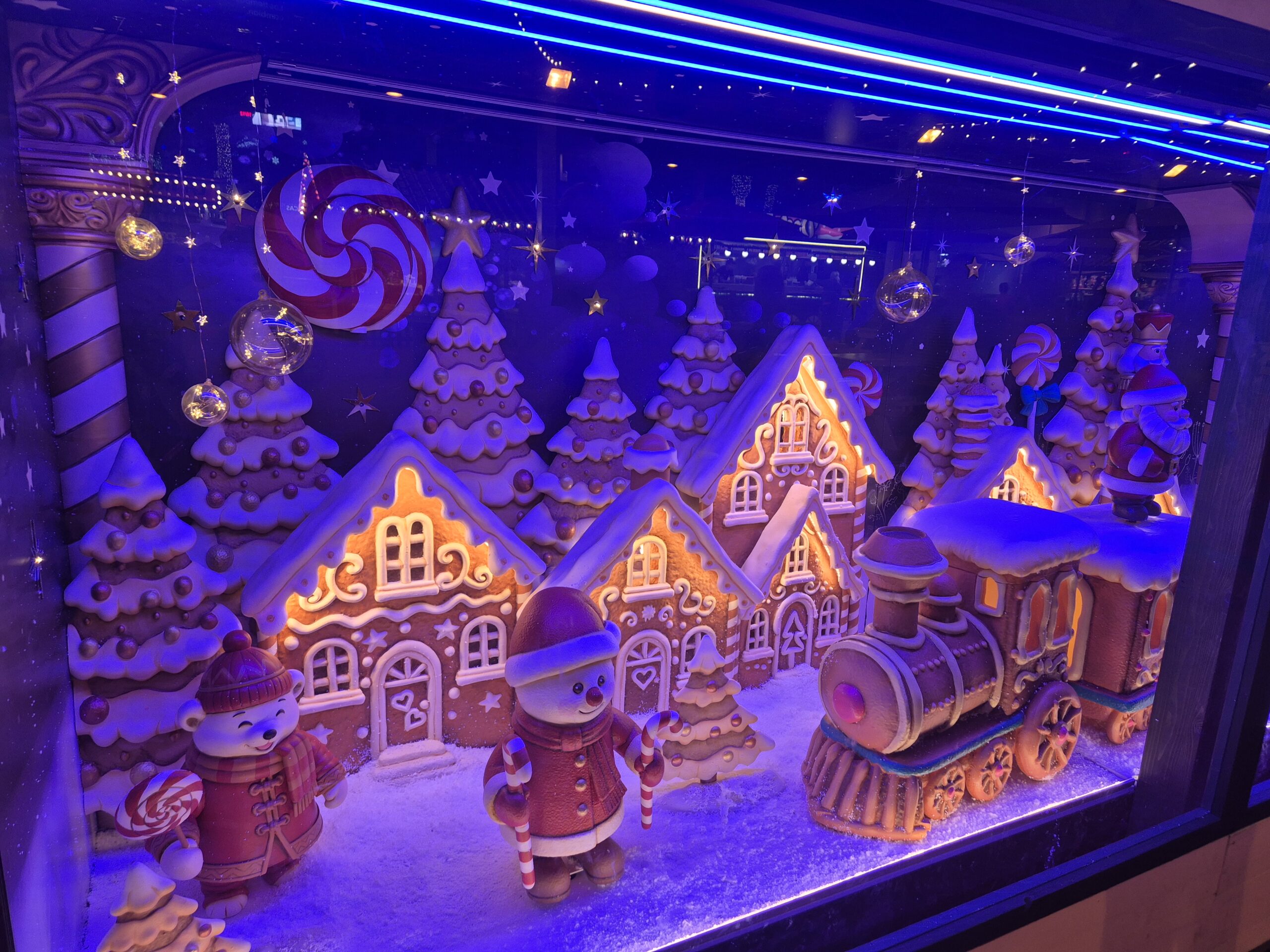 Corte Inglés Kalėdinė mugė Santa Cruze