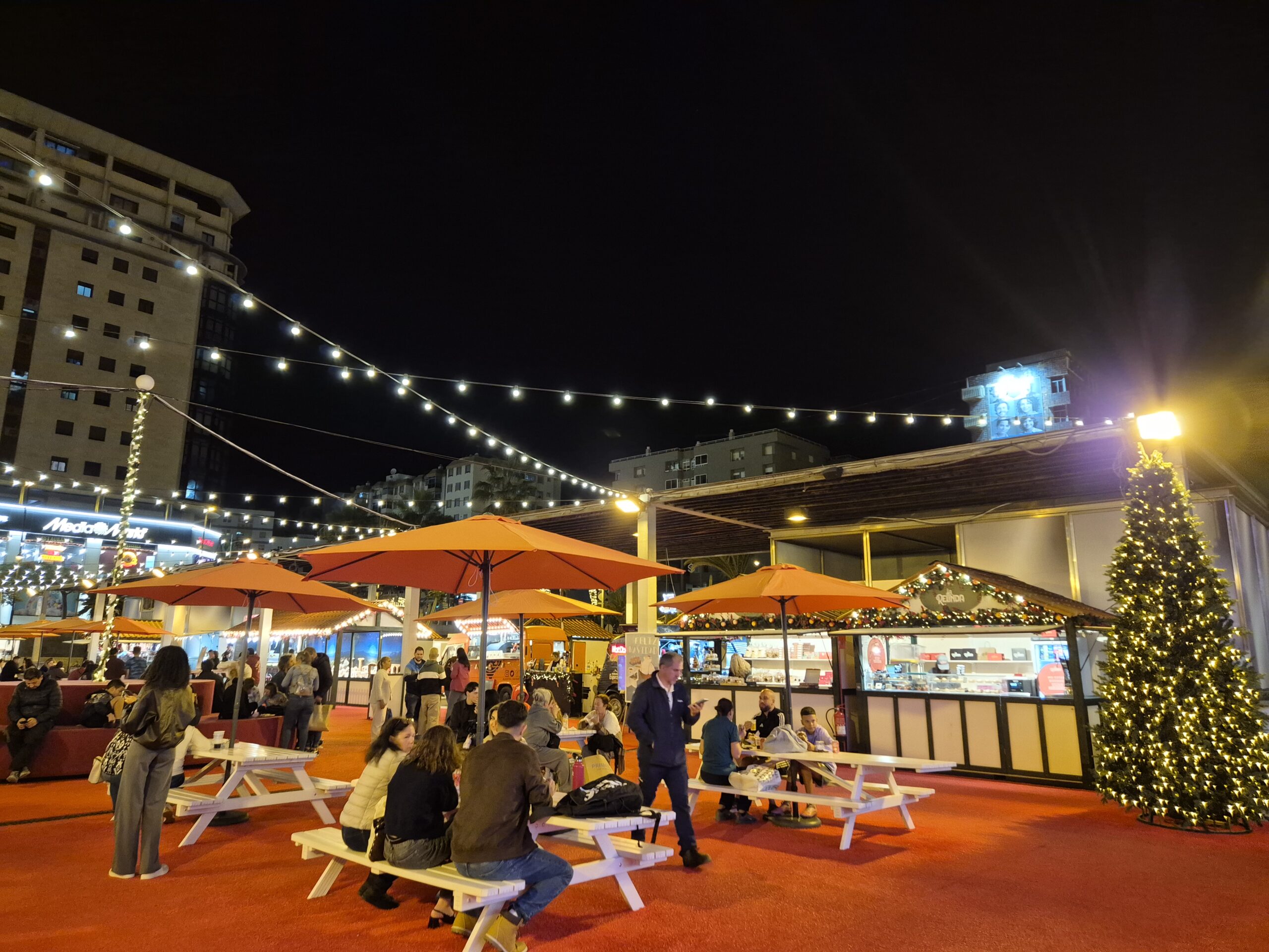 Corte Inglés Kalėdinė mugė Santa Cruze