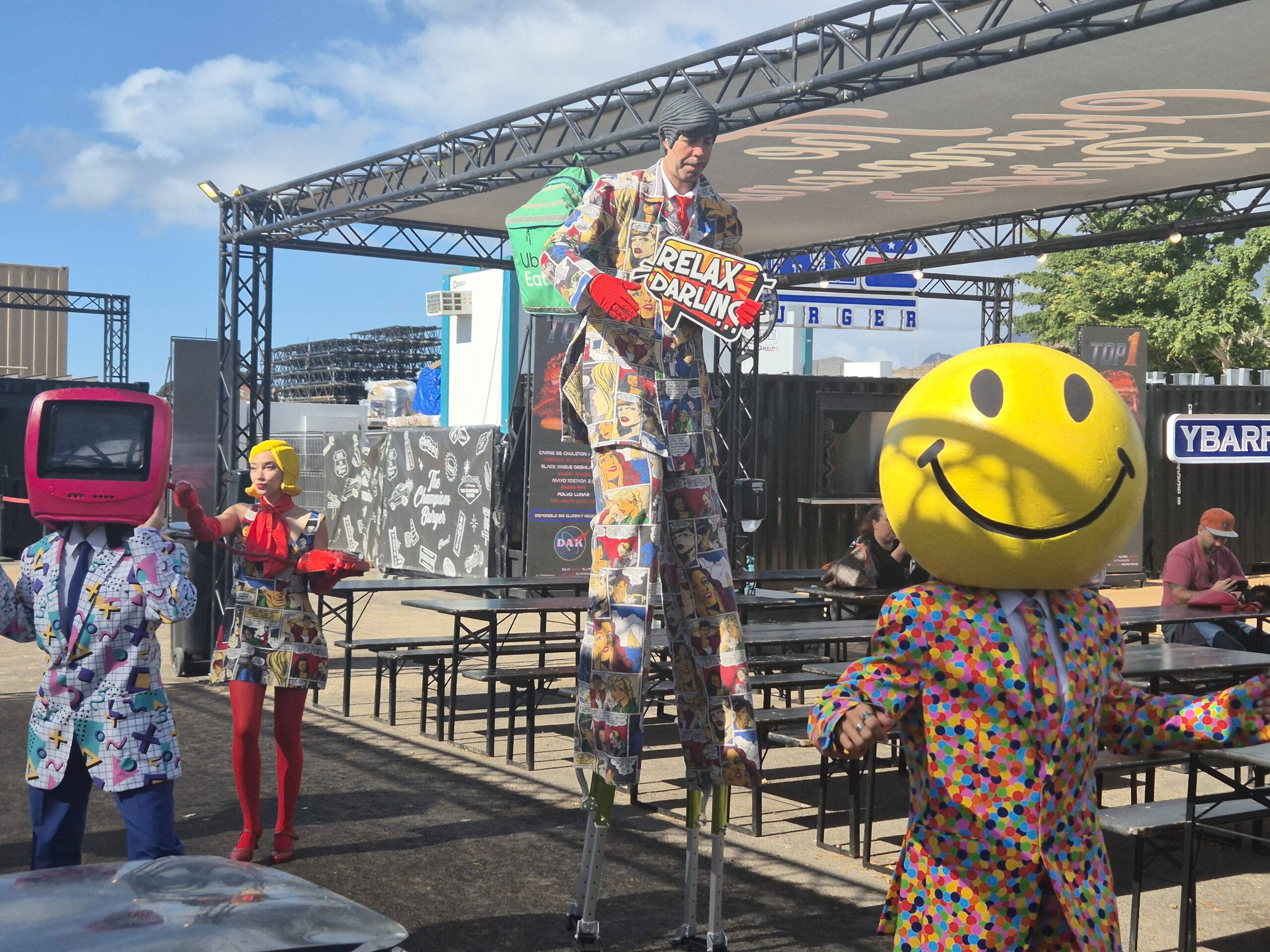 Skaniausias šou Tenerifėje: The Champions Burger Smash