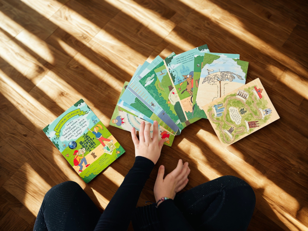 Atraskite Vilnių: nuotykių gidas vaikams