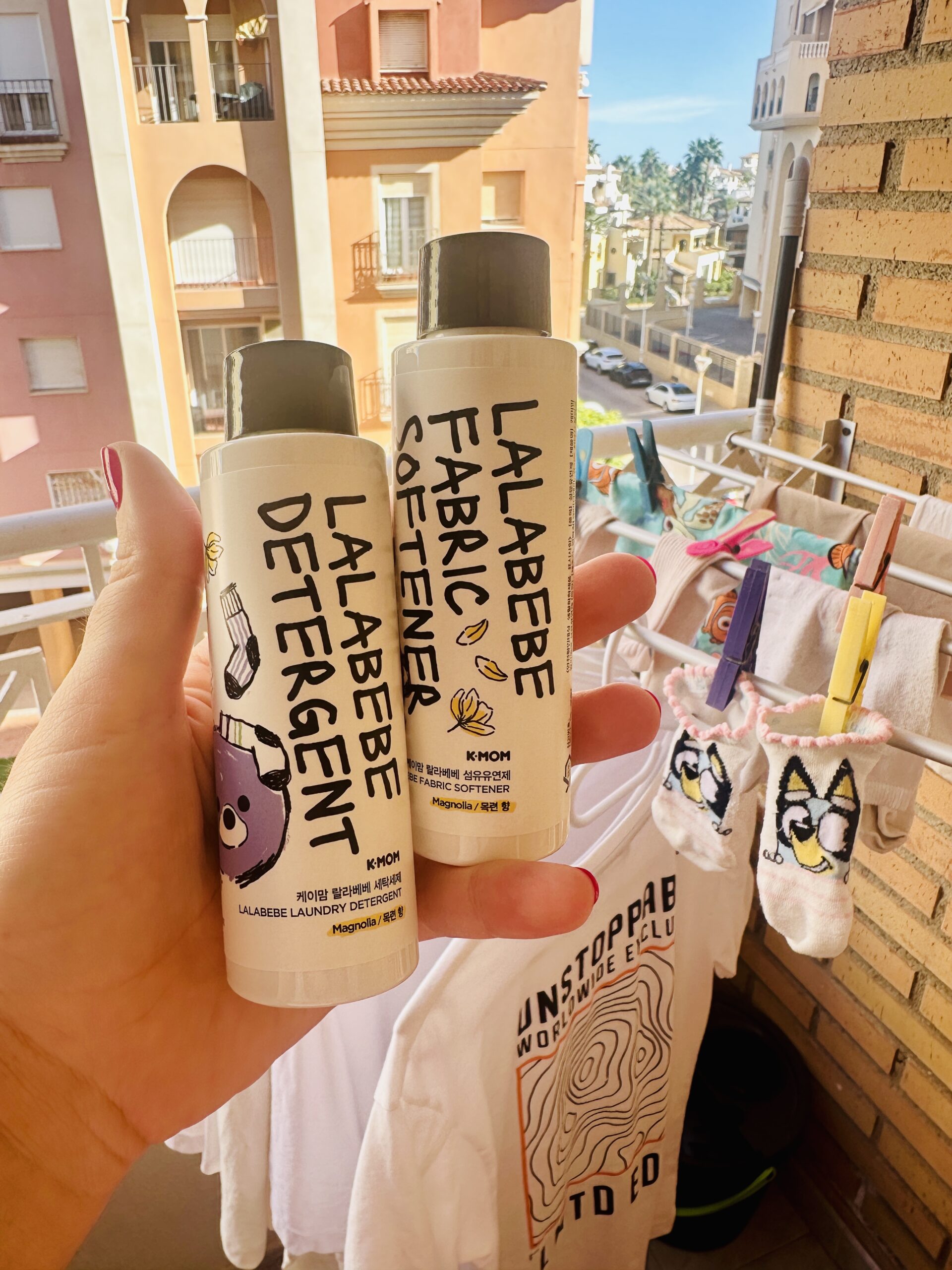 K-MOM Lalapopo skalbikliai vaikų rūbams