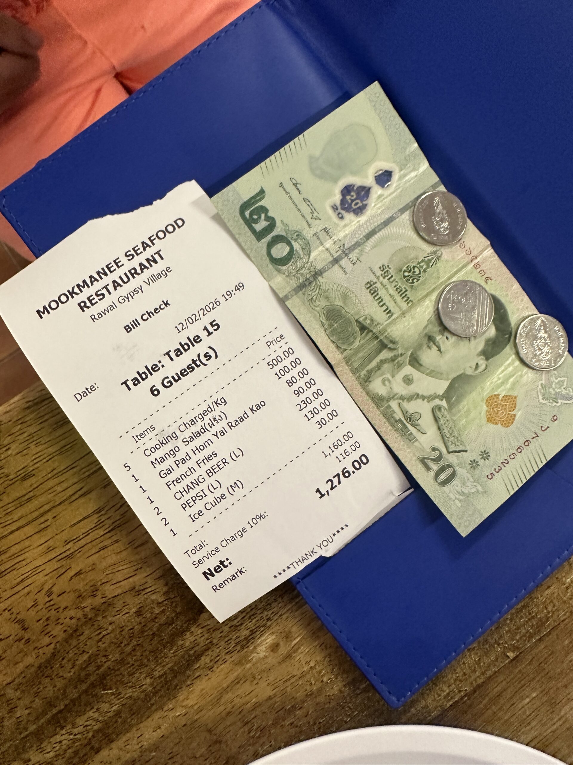 Kiek kainuoja Michelin restoranas Tailande