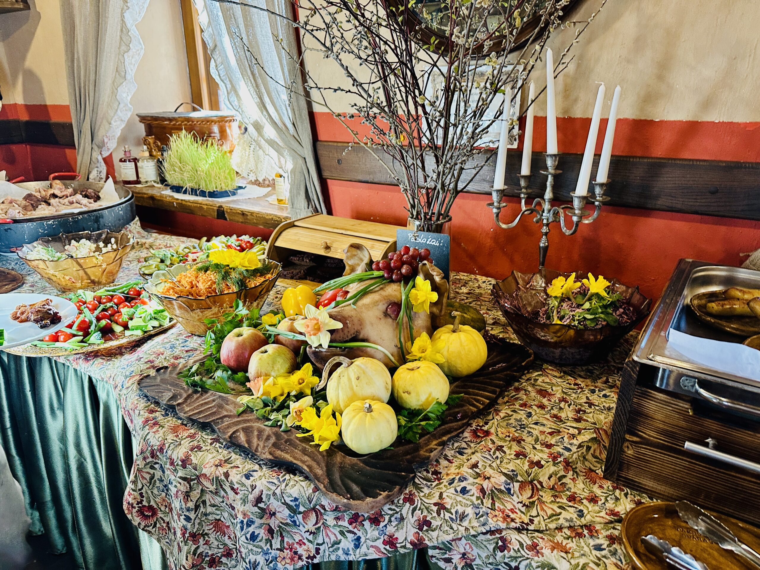 Grill puota Pakruojo dvare