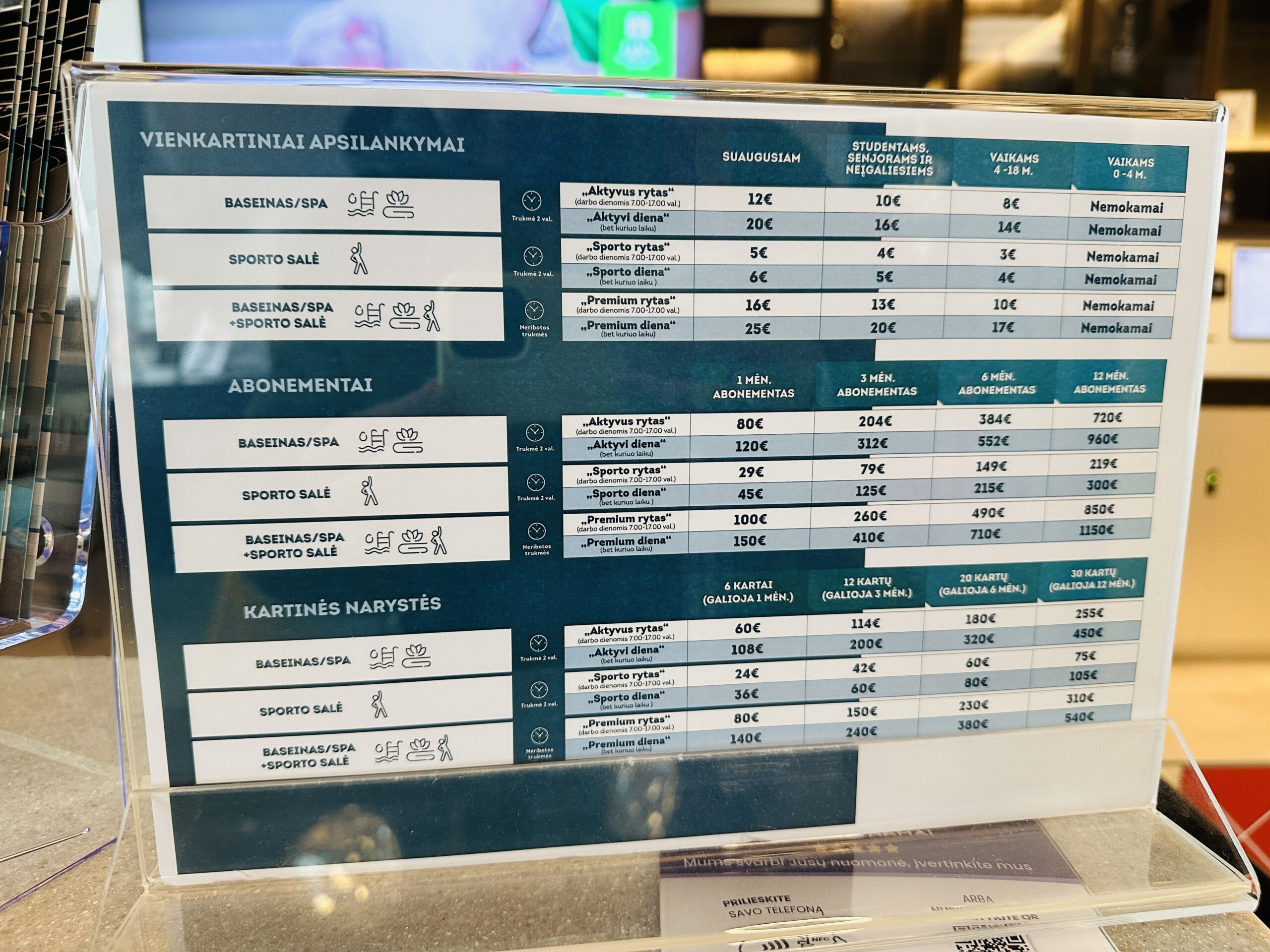 Tiche vandens namai kainos