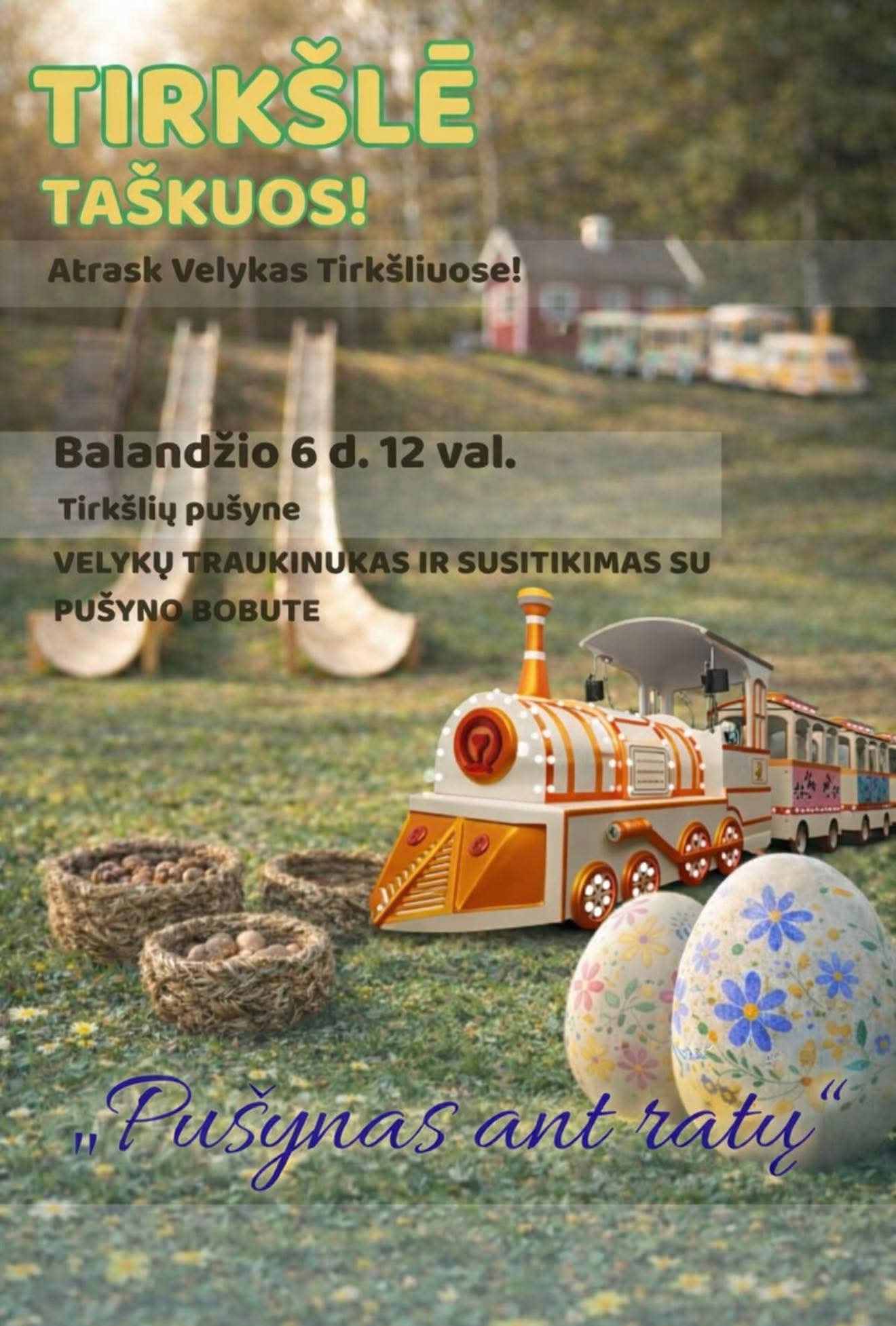 Velykos Tirkšliuose 2026. Velykiniai renginiai Lietuvoje