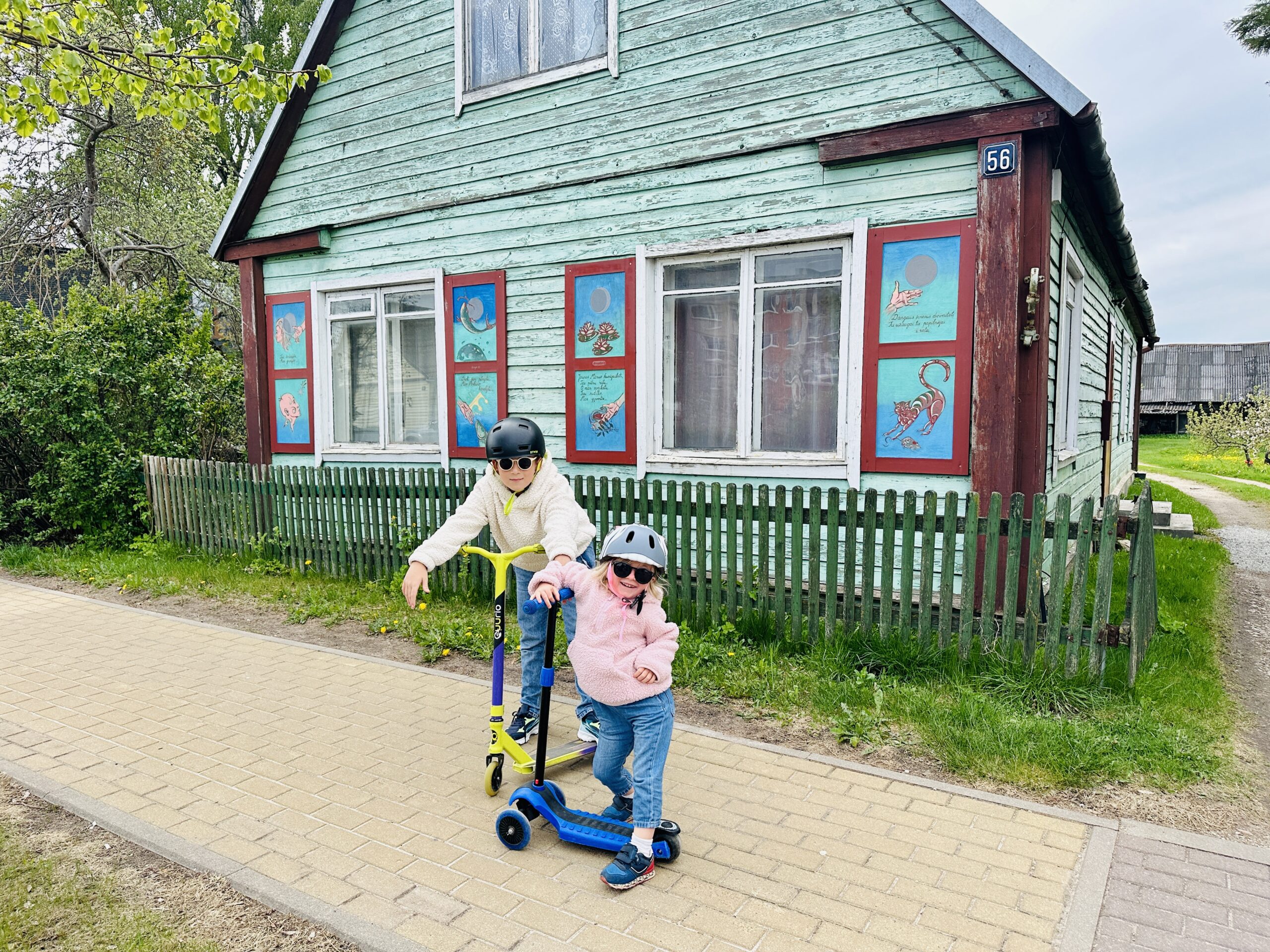 Tapytų langinių gatvė Rokiškyje