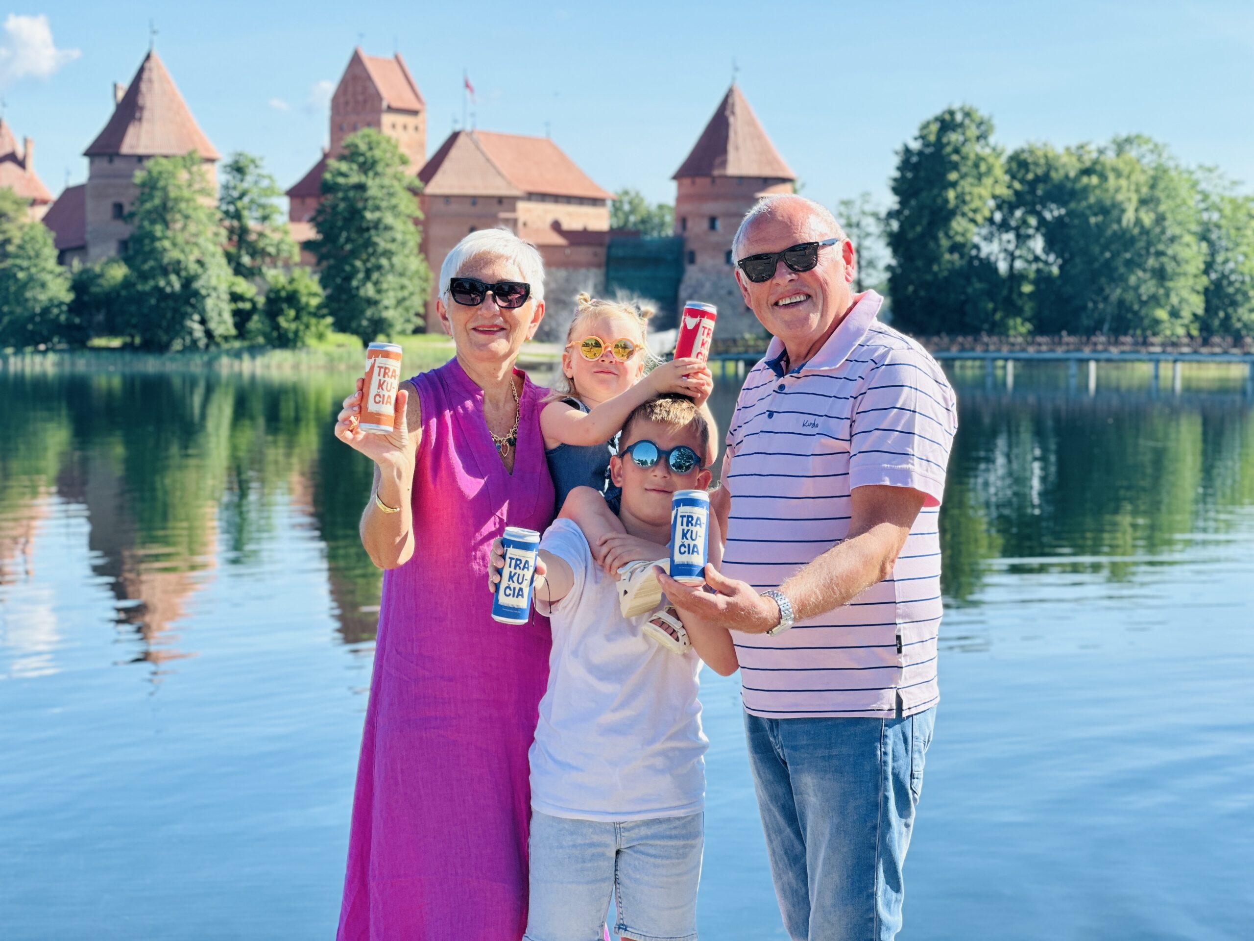 Trakai su vaikais