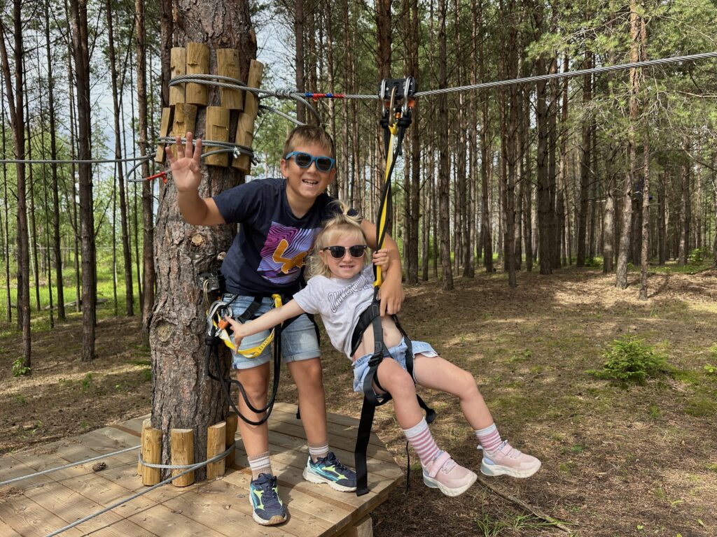 Basakojo pramogų parkas Pasvalio rajone