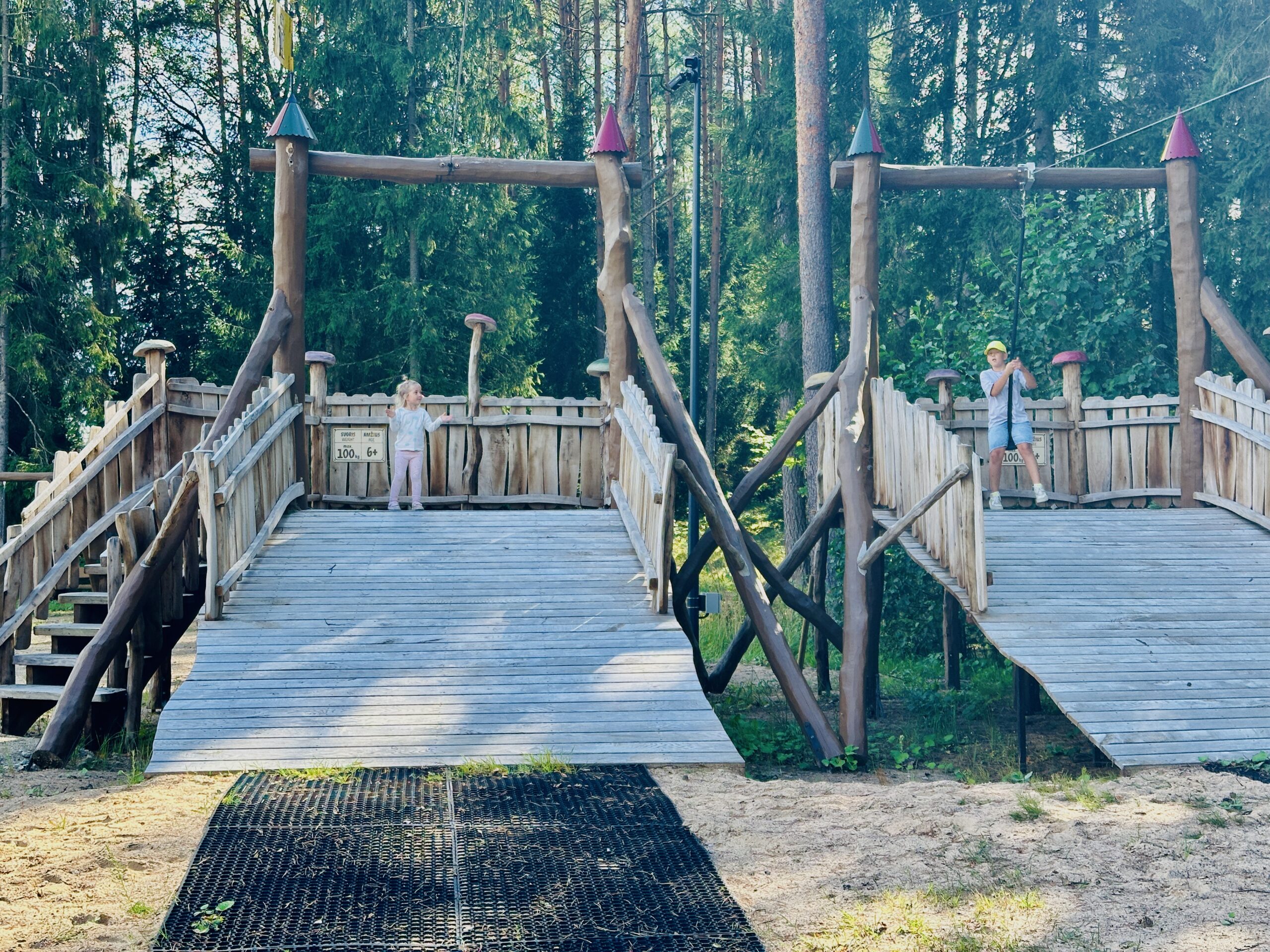 Laisvalaikio parkai vaikams Vilniuje