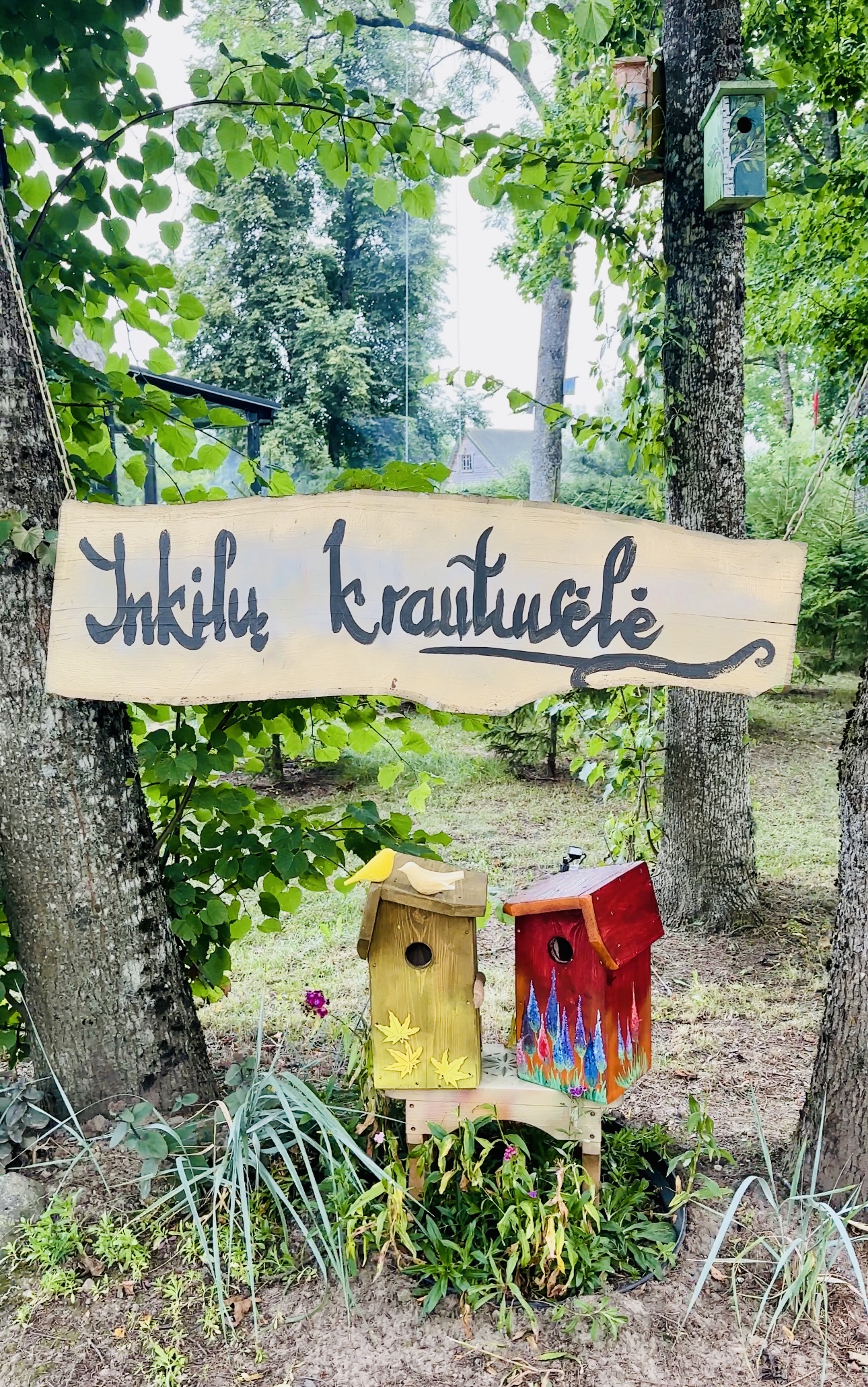 500 papuoštų inkilų
