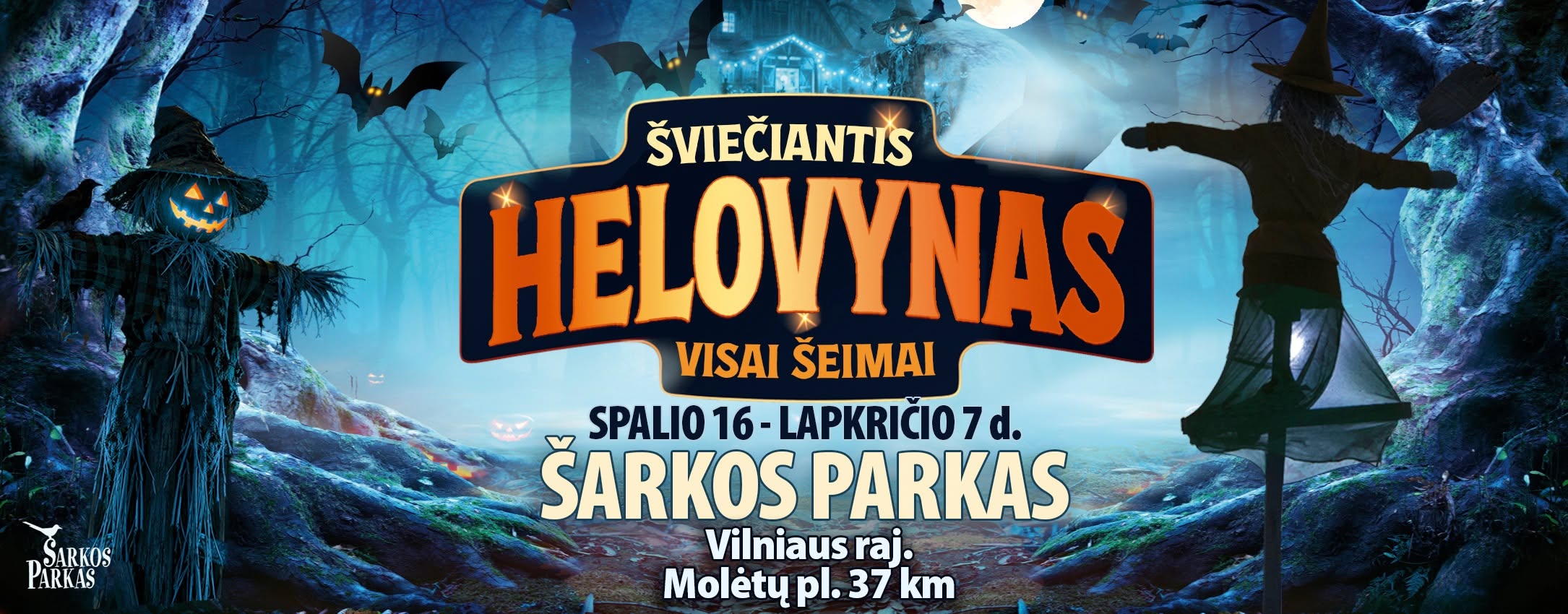 Helovynas Šarkos parke 2026