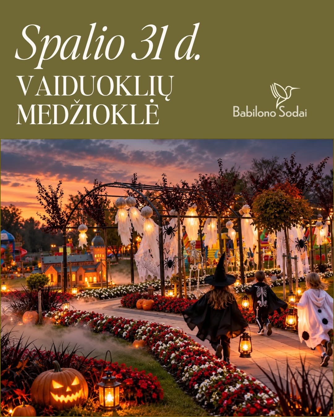Vaiduoklių medžioklė Babilono soduose