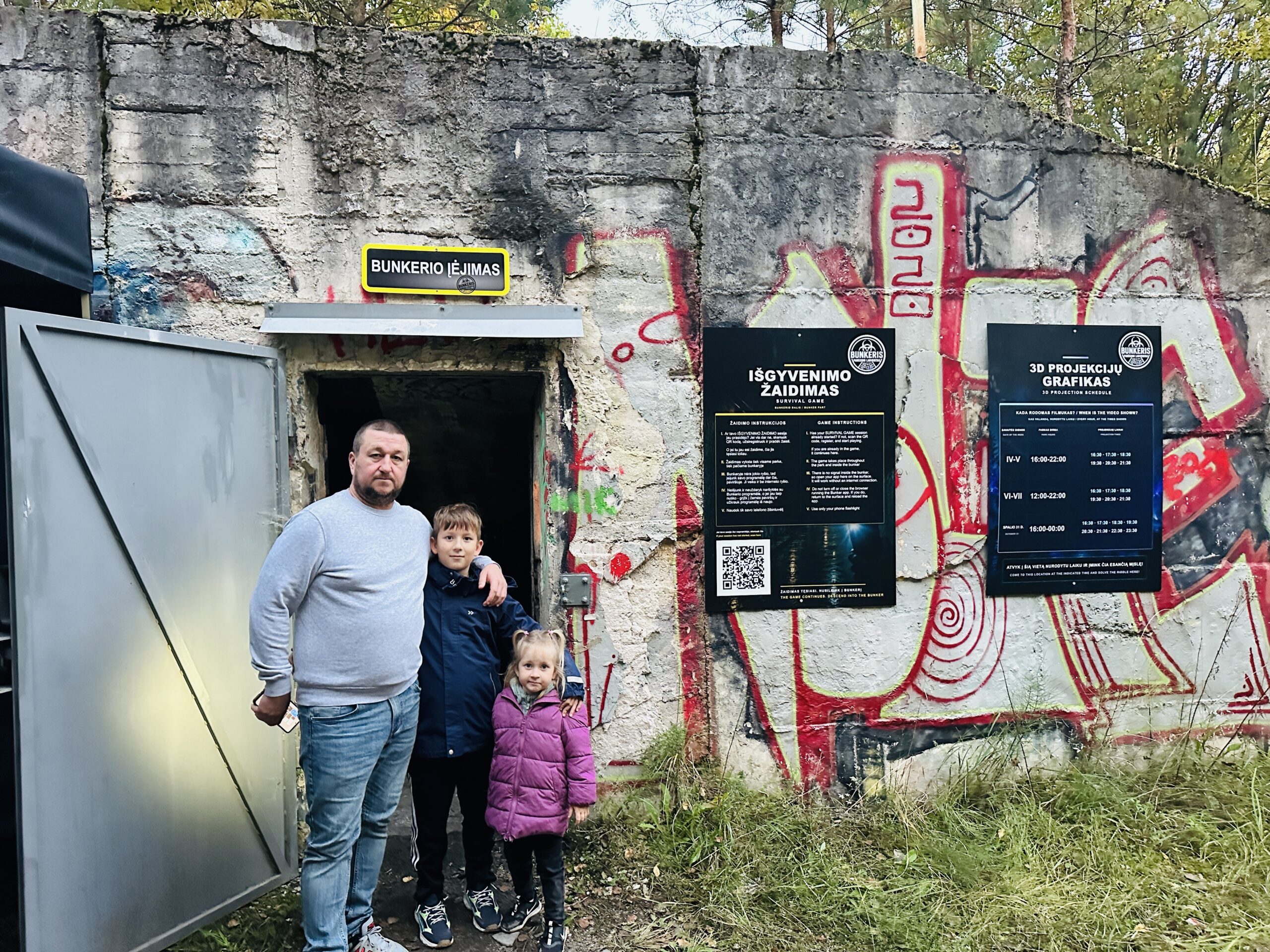 Teminis parkas po žeme prie Vilniaus