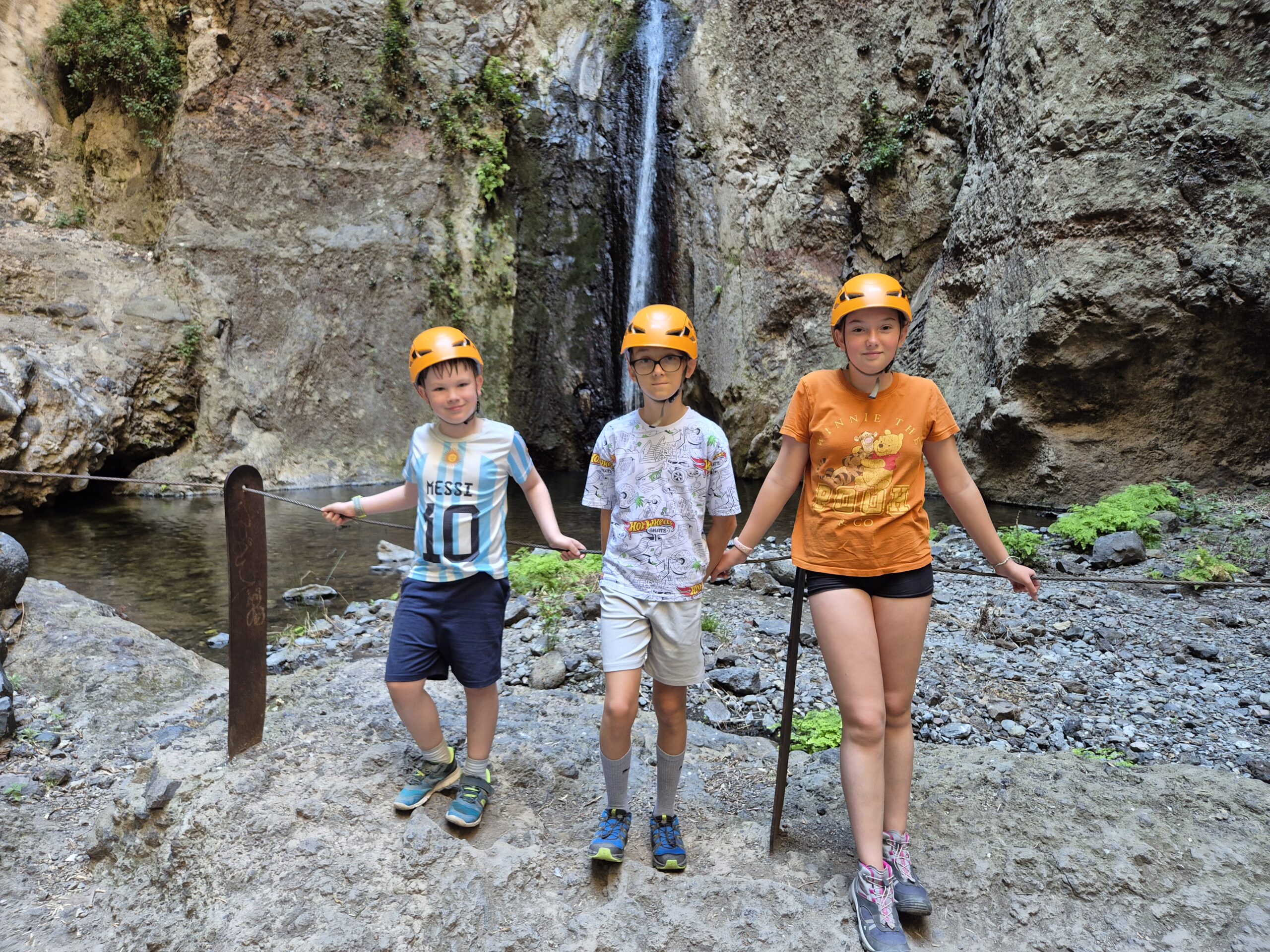 Barranco del Infierno su vaikais