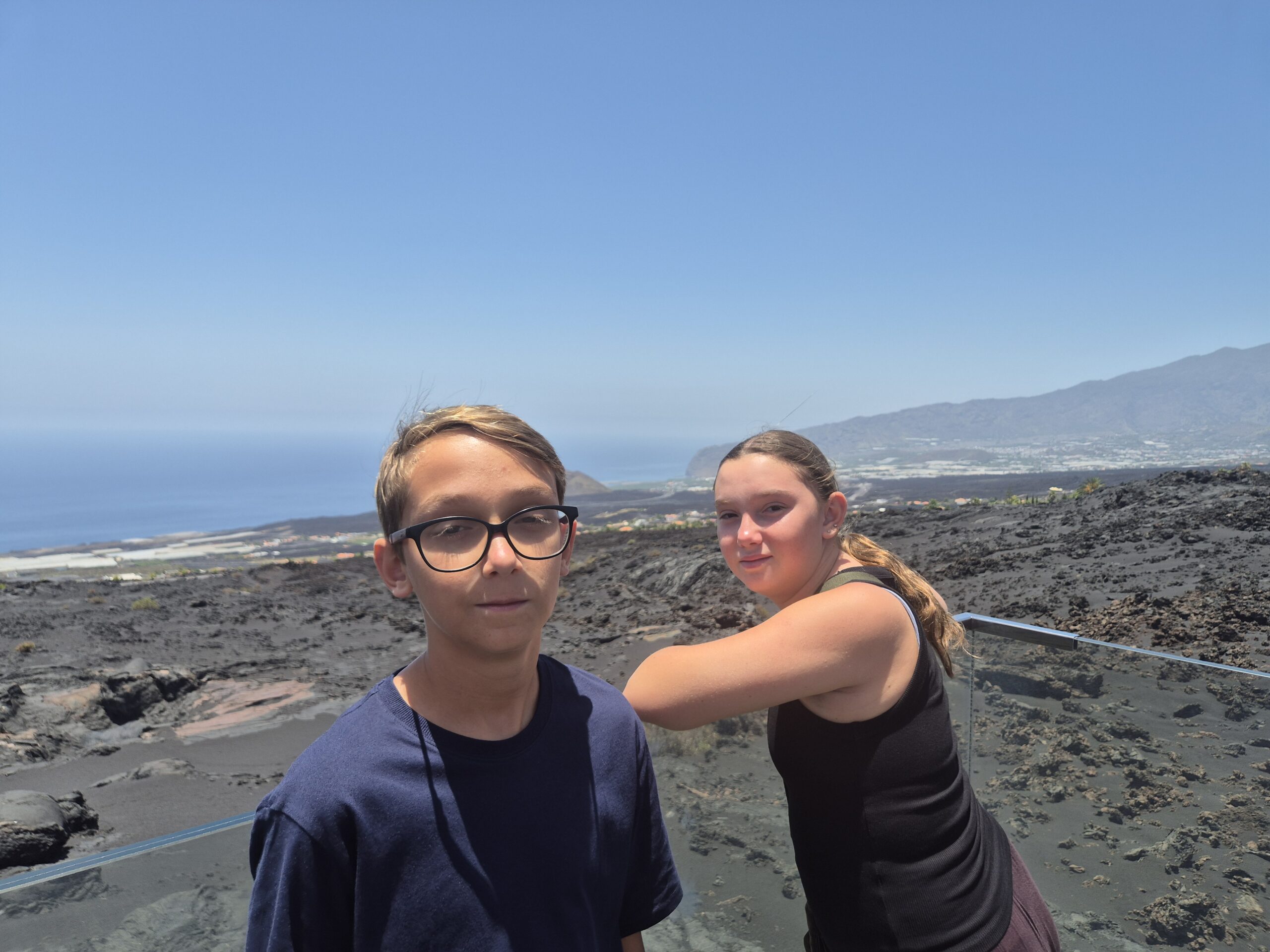 La Palma sala su vaikais