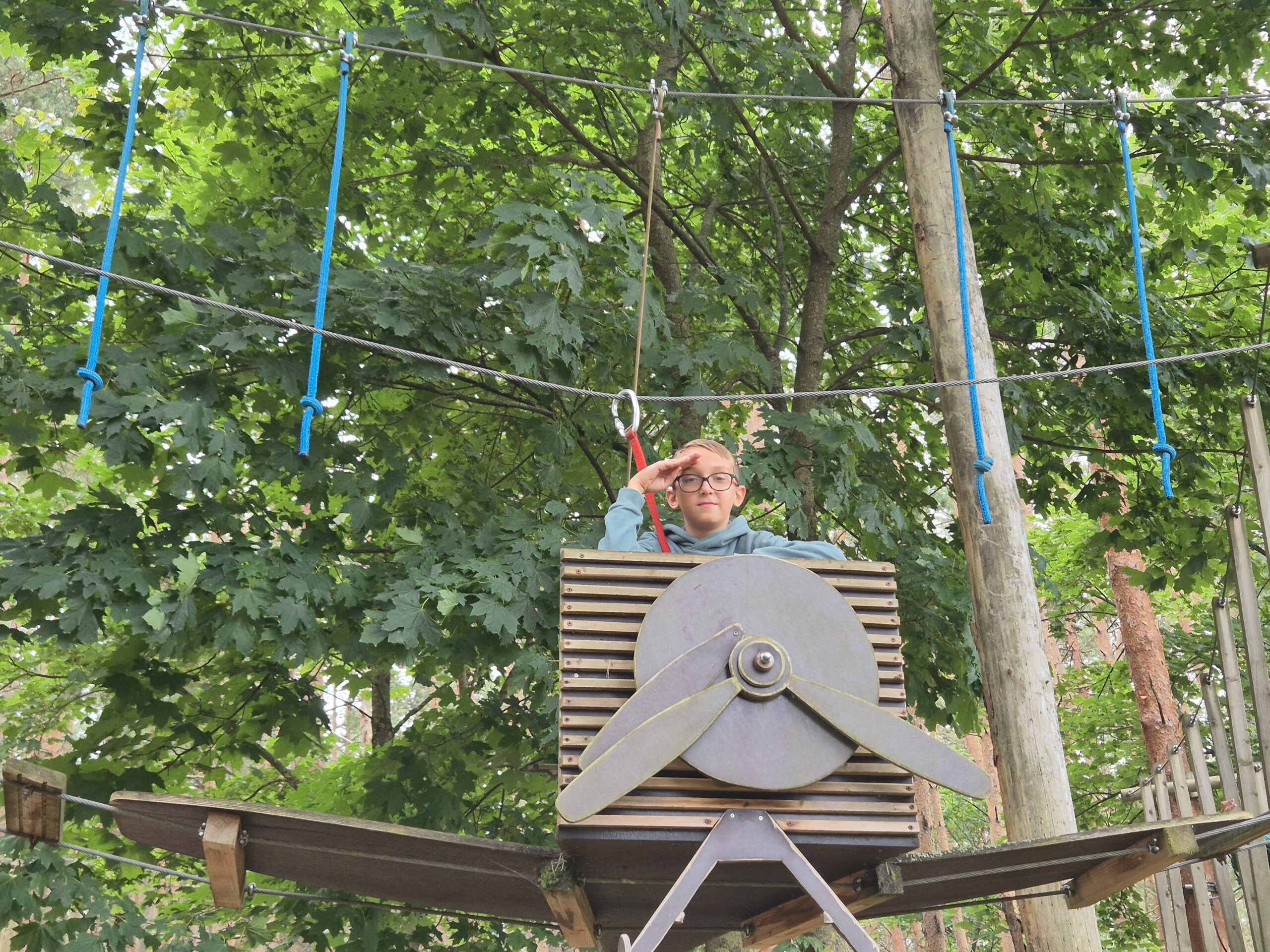 Miškas Park – laipynės medžių viršūnėse