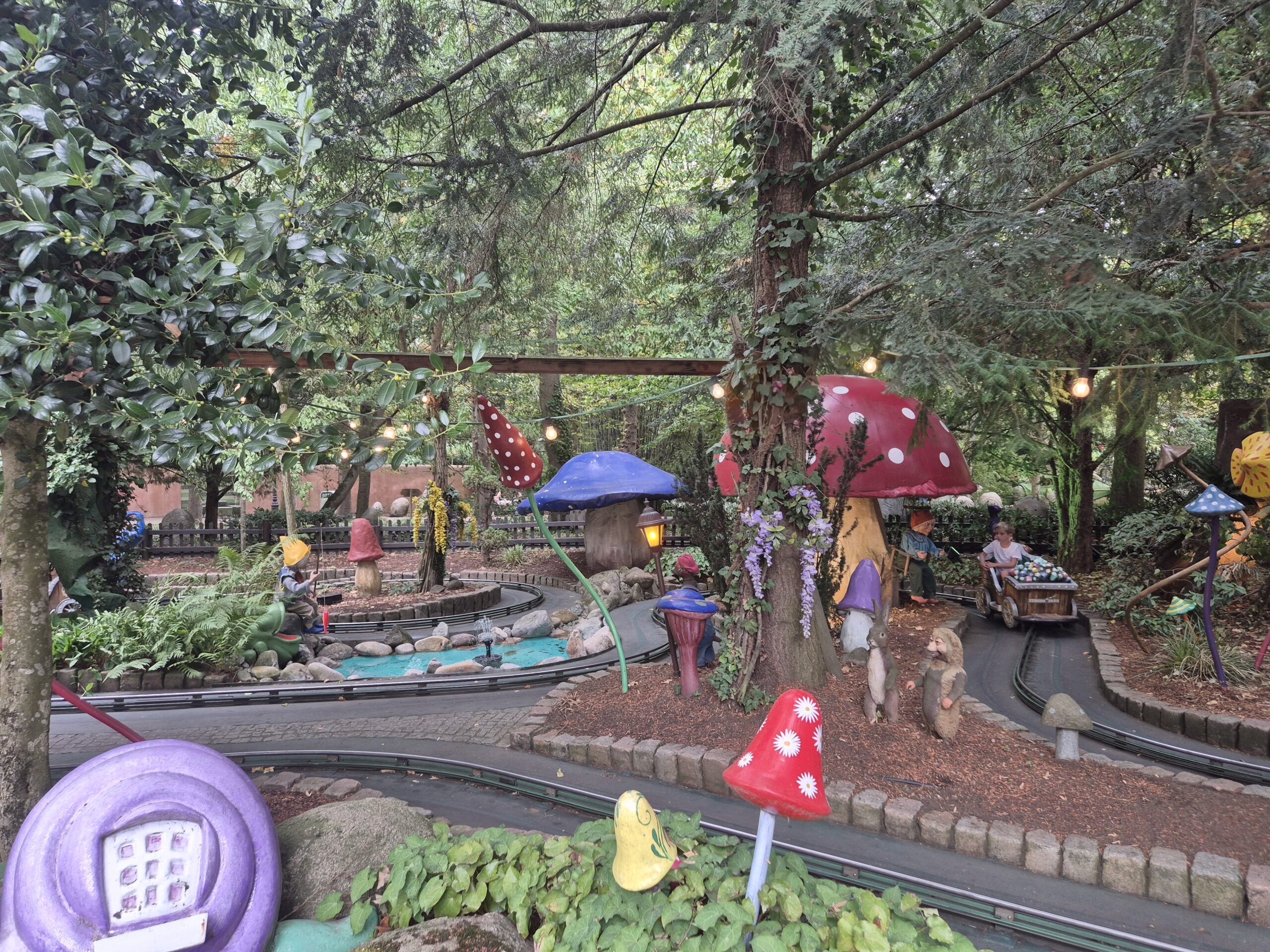 Europa-Park su mažesniais vaikais