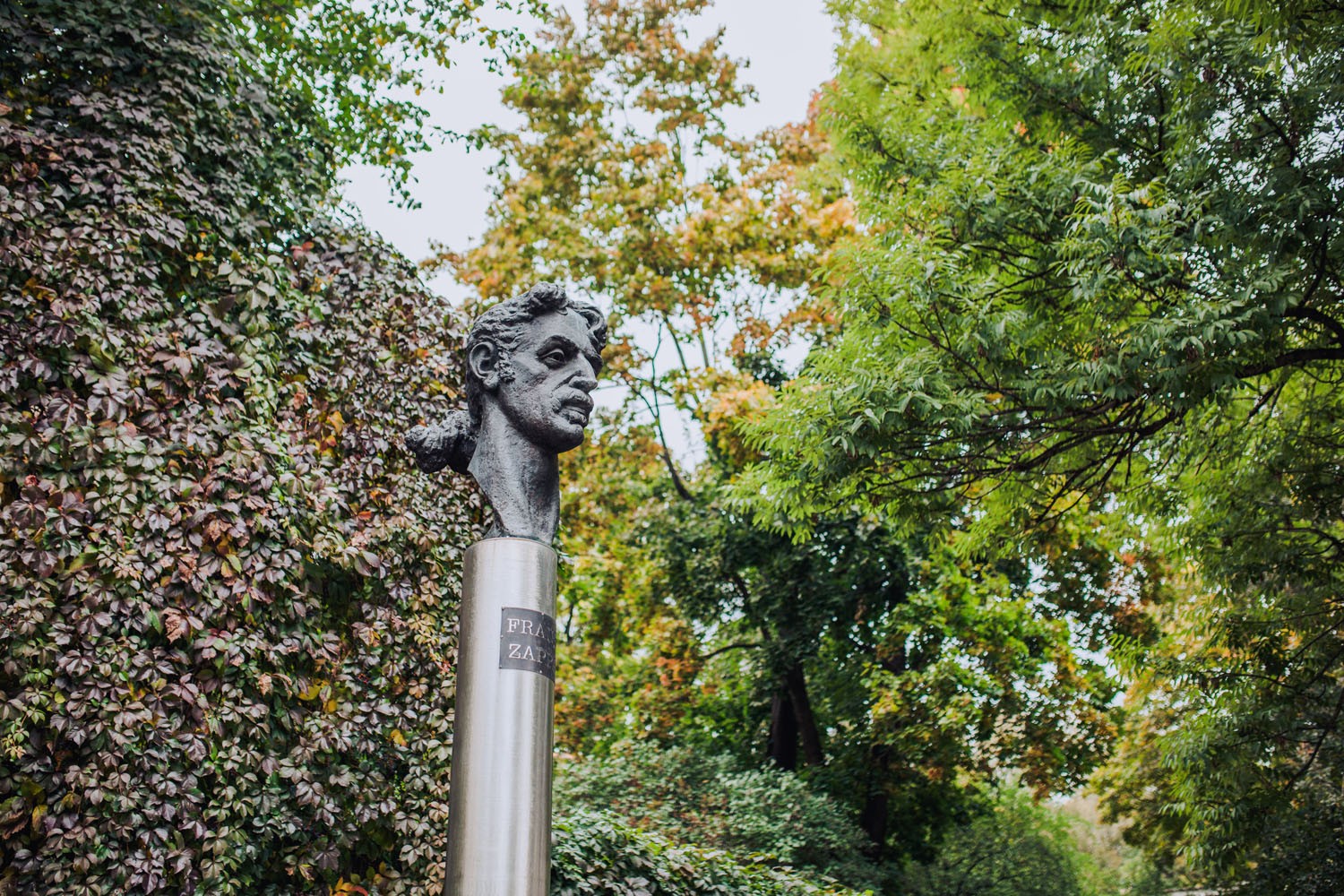 Frank Zappa paminklas Vilniuje (nuotr. GO Vilnius)