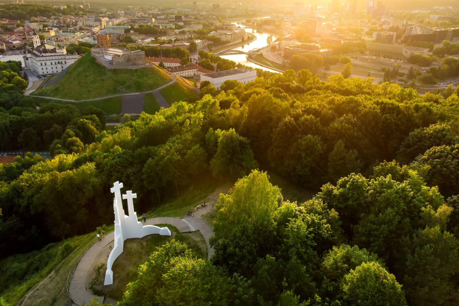 Trijų kryžių monumentas Vilniuje (nuotr. GO Vilnius)
