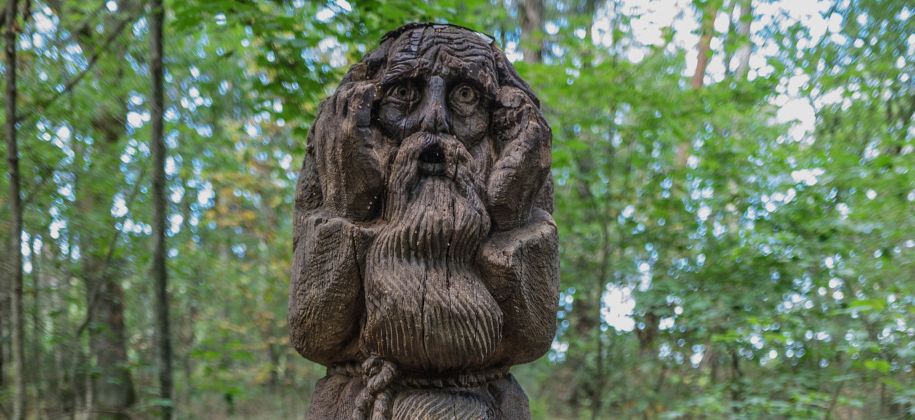 Raganų kalnas Neringoje (Neringos Muziejai nuotr.)