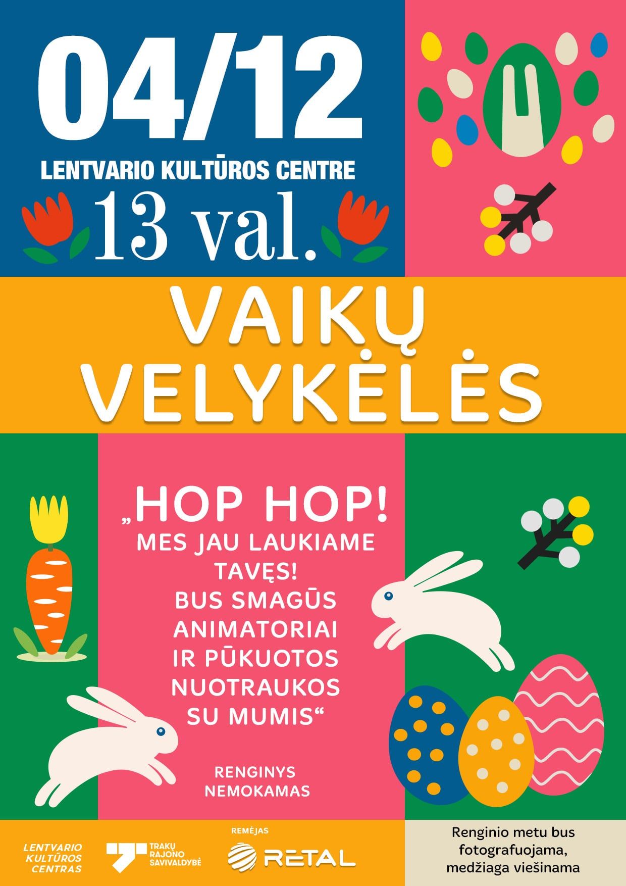 Velykėlių šventė Lentvario kultūros centre