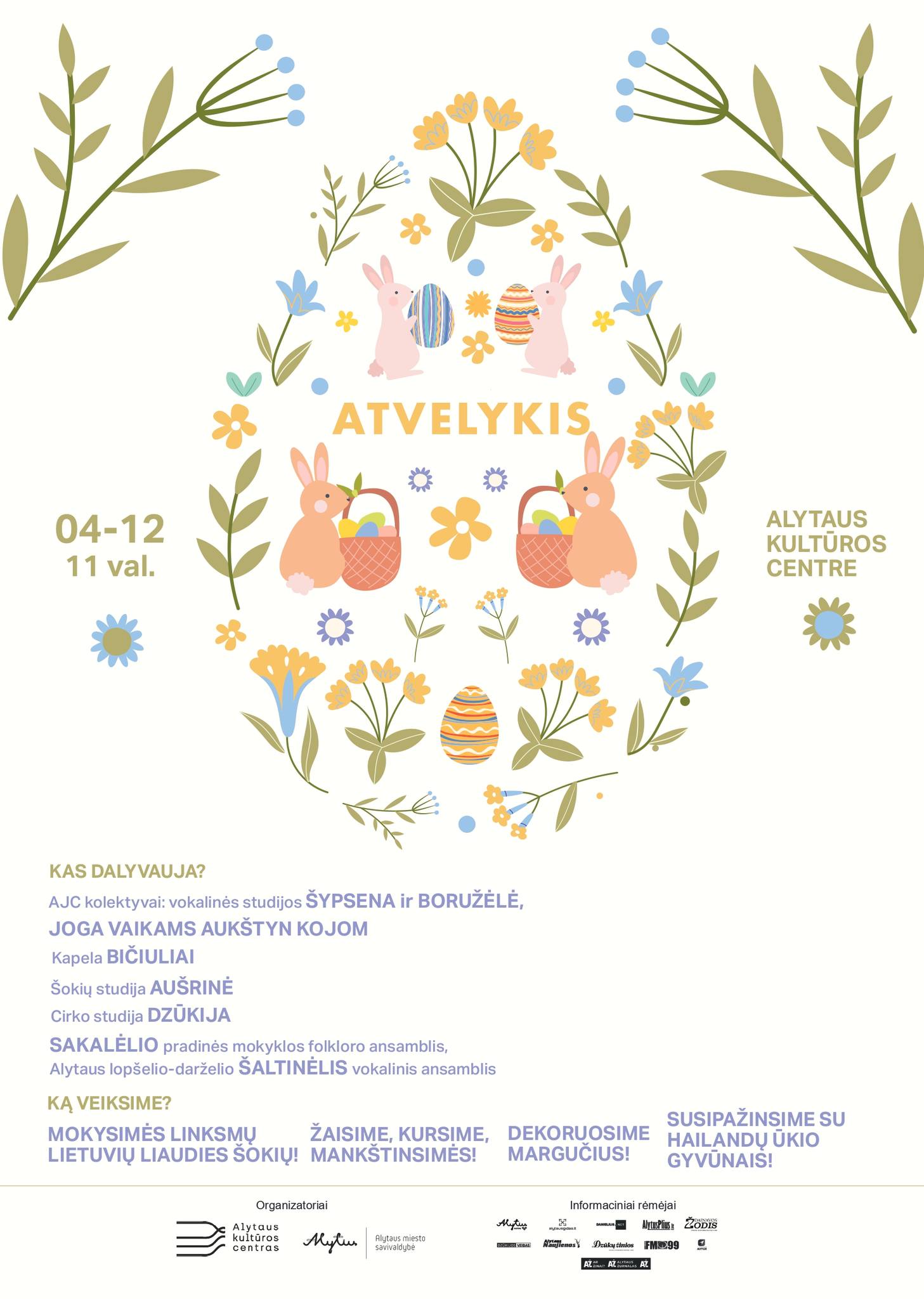 Atvelykio šventė Alytaus kultūros centre