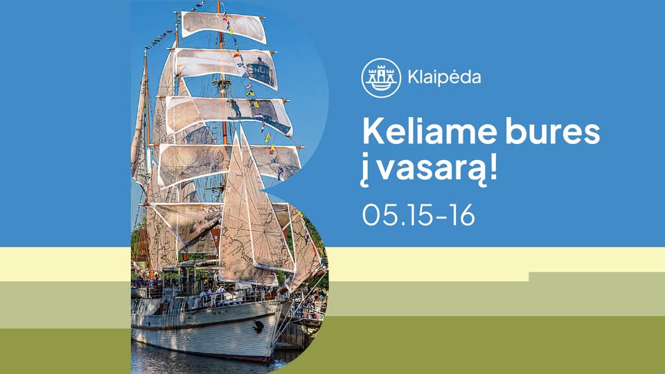 Keliame bures į vasarą 2026