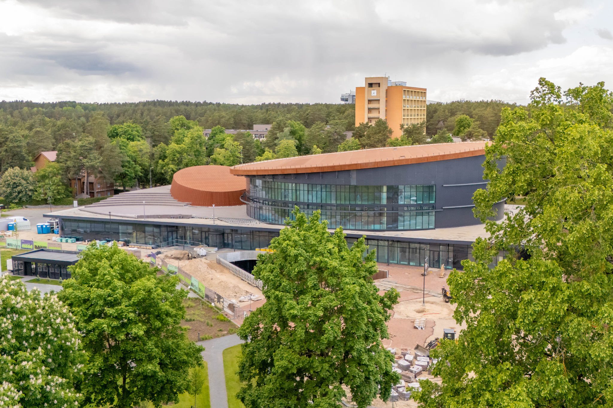 Druskininkuose gruodį duris atvers Kultūros ir kongresų rūmai