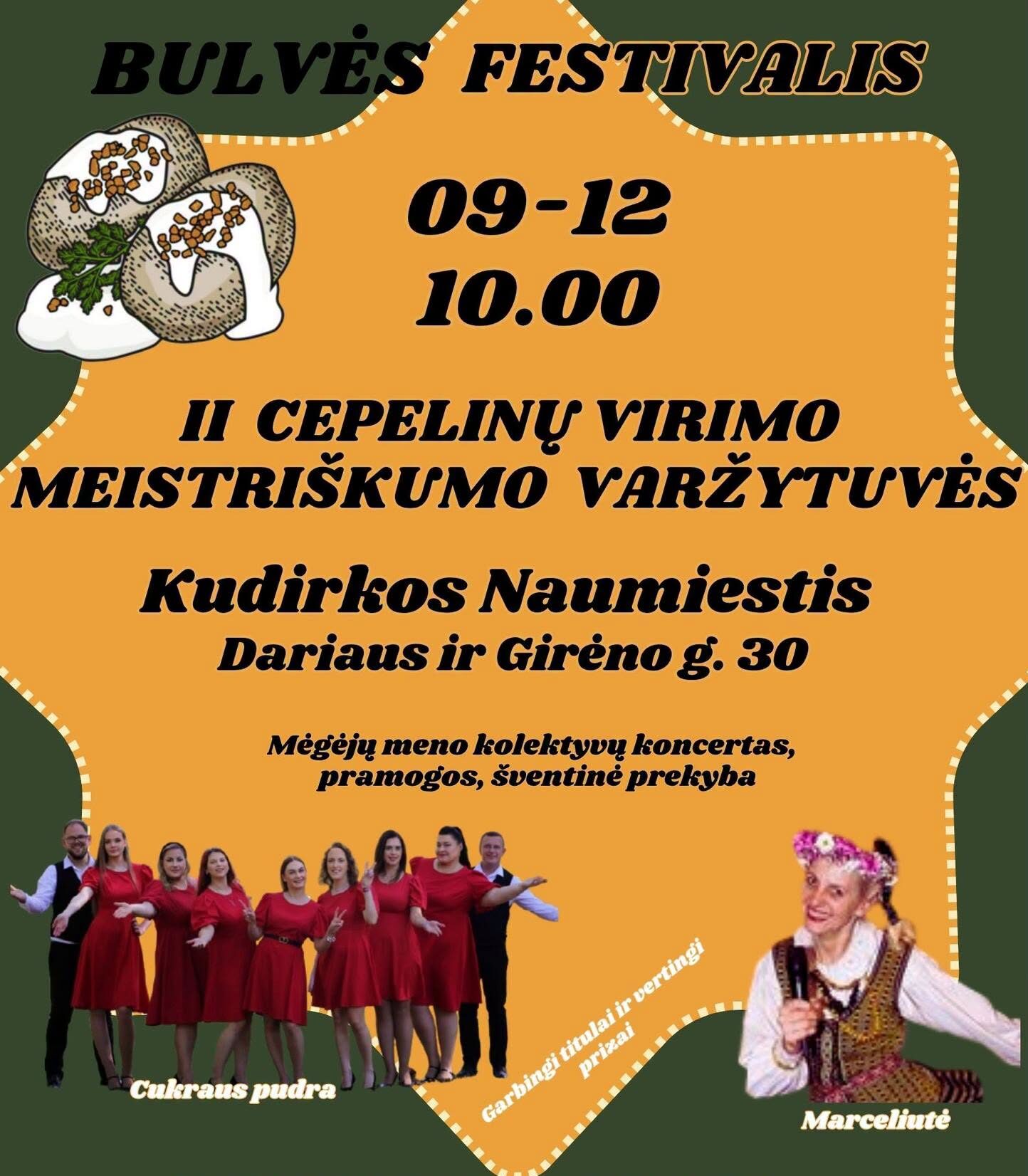 Bulvės šventė Kudirkos Naumiestyje