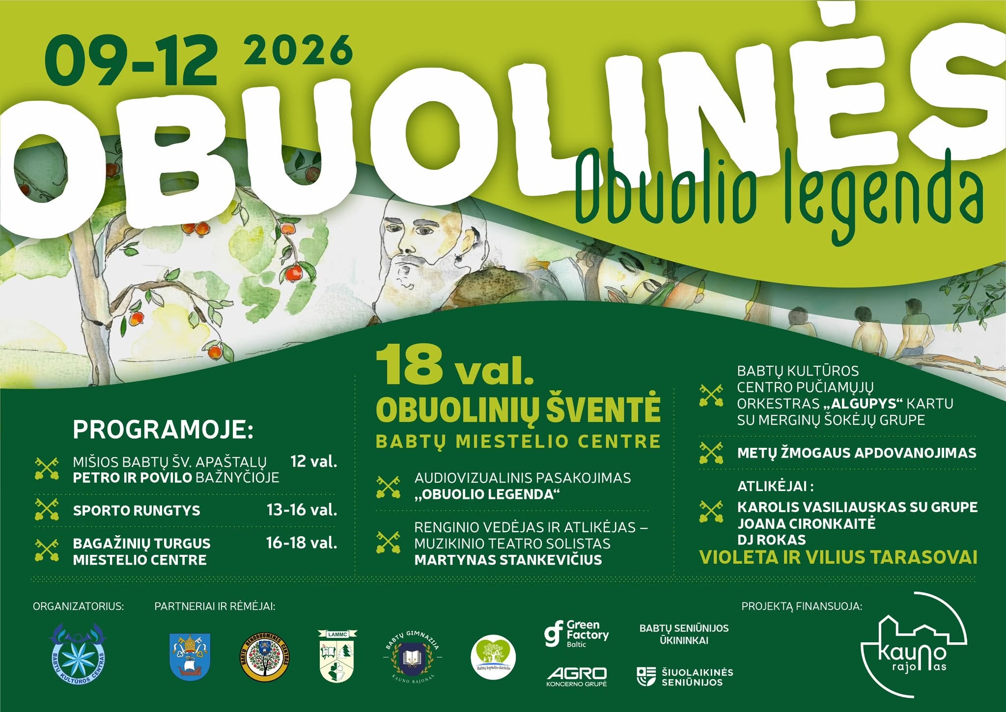 Tradicinės Obuolinės „Obuolio legenda" Babtuose