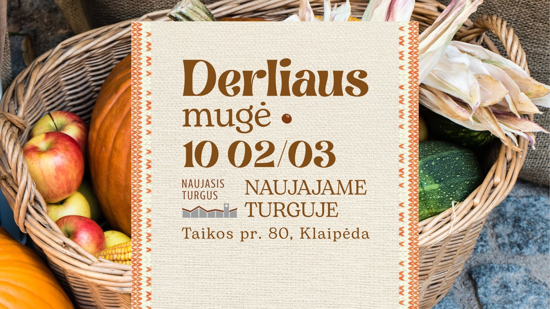 Derliaus mugė Naujajame turguje Klaipėdoje