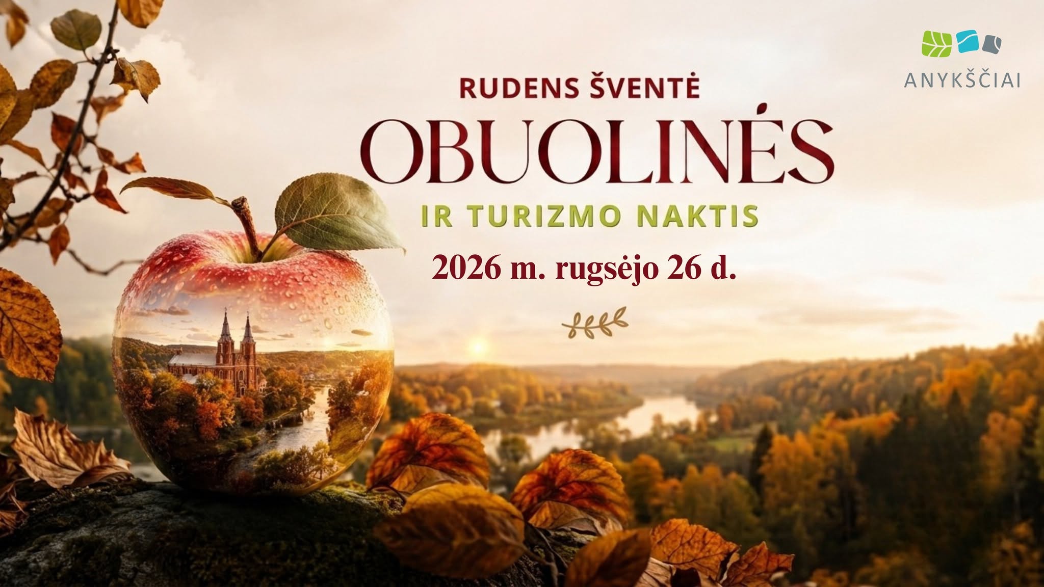 Rudens derliaus šventė „Obuolinės“ ir Turizmo naktis Anykščiuose
