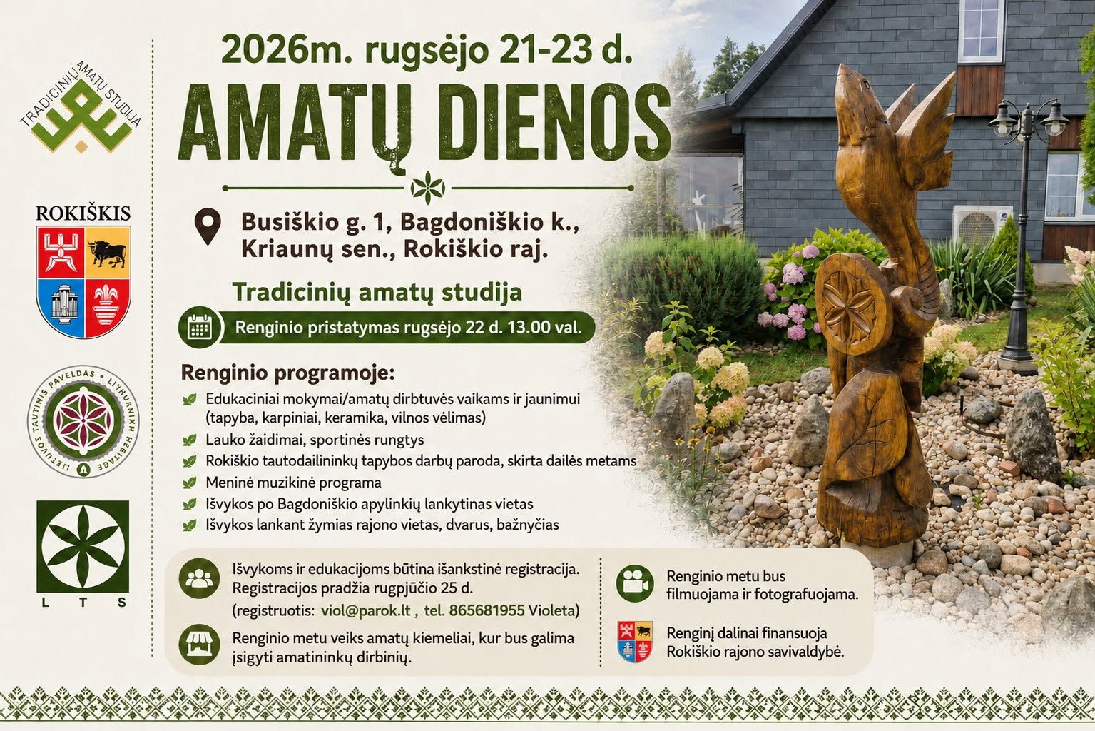 Amatų dienos Bagdoniškyje
