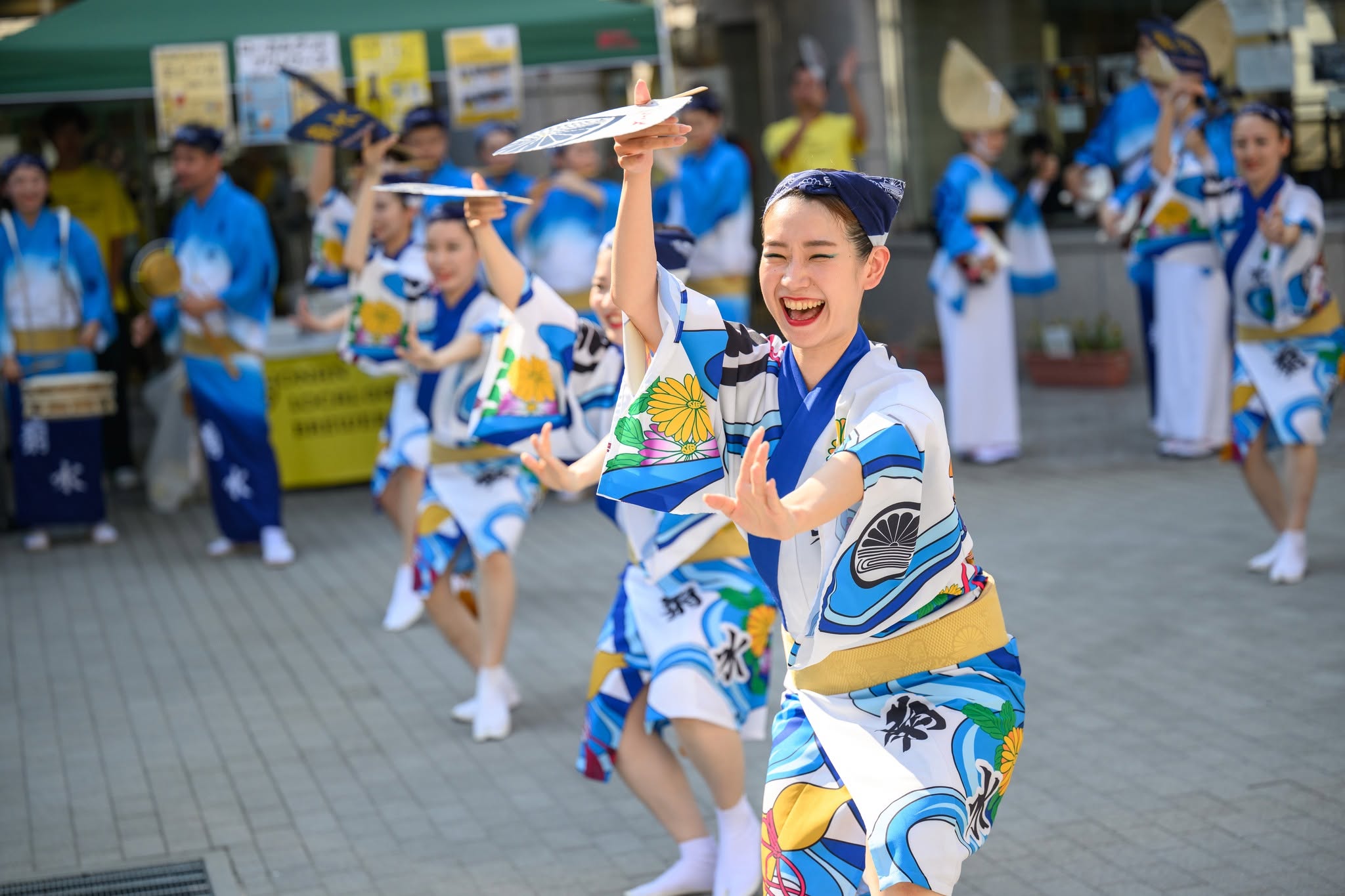 Japoniškas šokis „Awa odori“