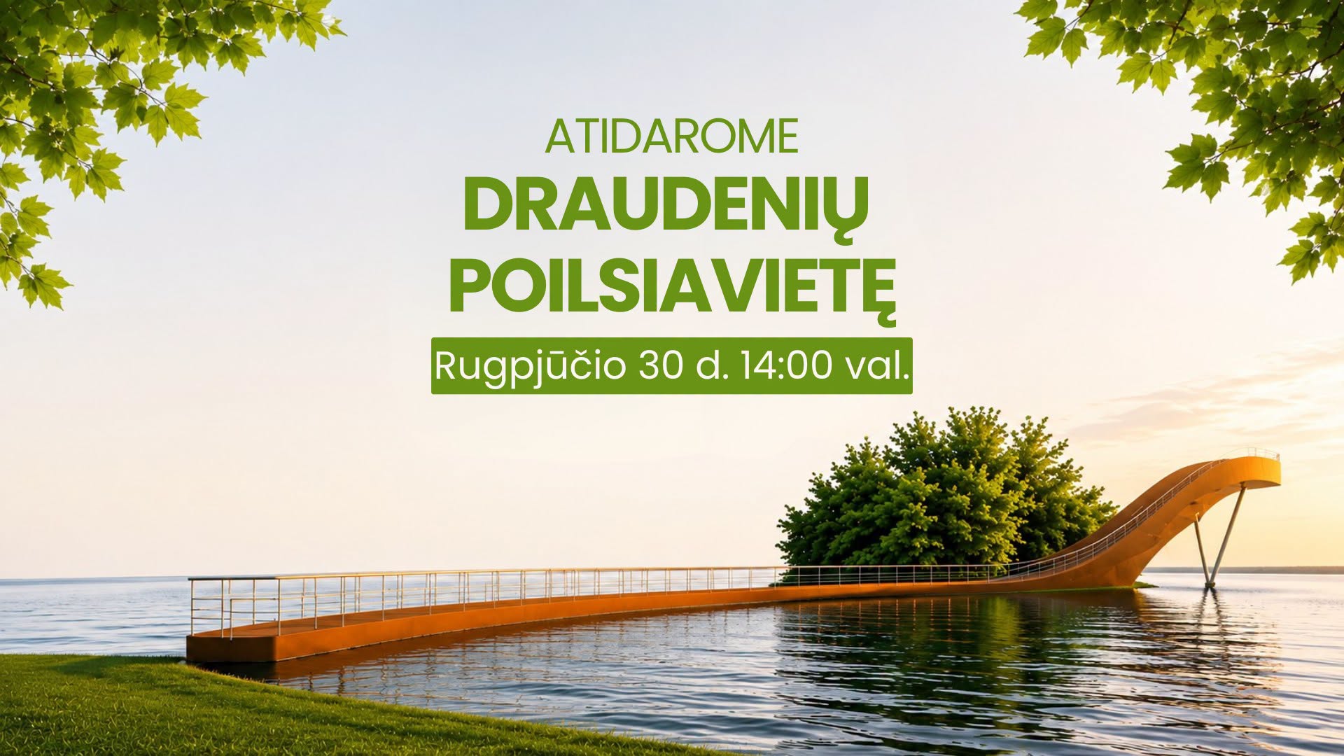 Draudenių poilsiavietės atidarymas