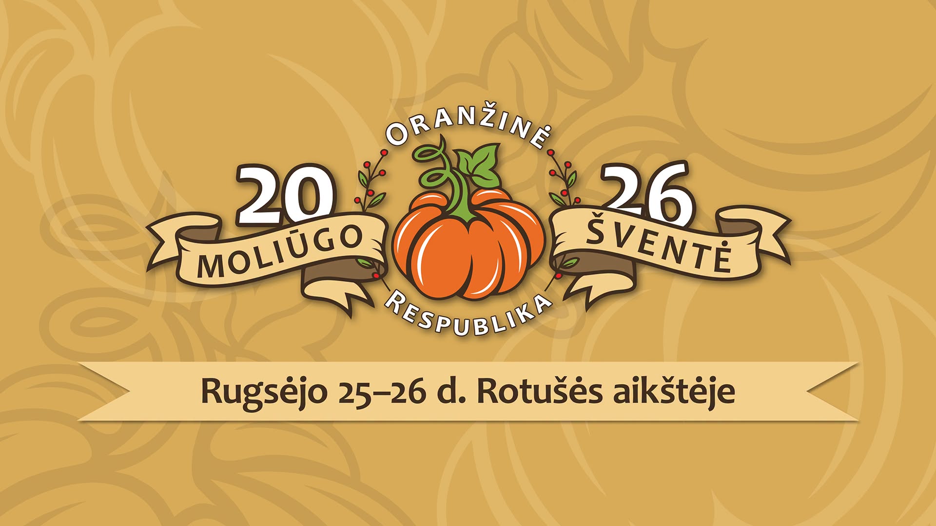 Moliūgo šventė „Oranžinė respublika 2026“ Kretingoje