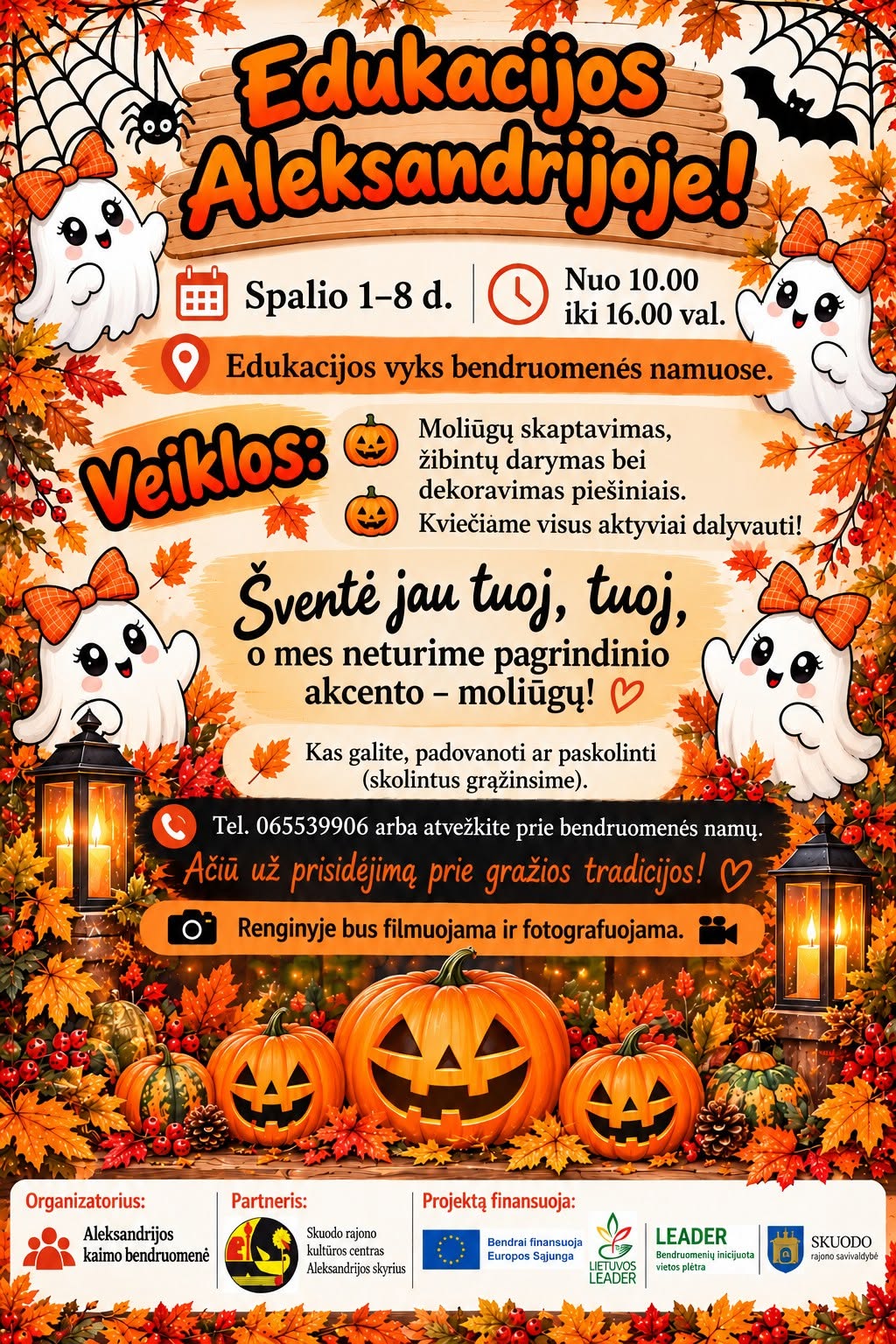 Helovyno edukacijos Aleksandrijoje