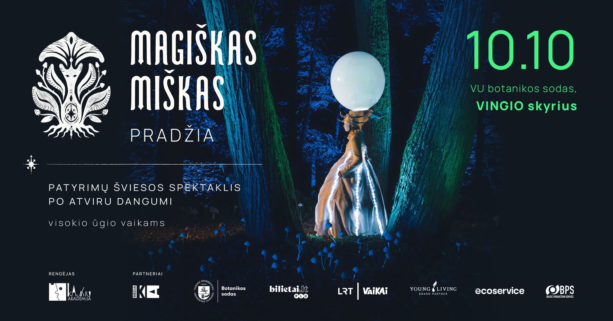 „Magiškas miškas“ Vilniuje