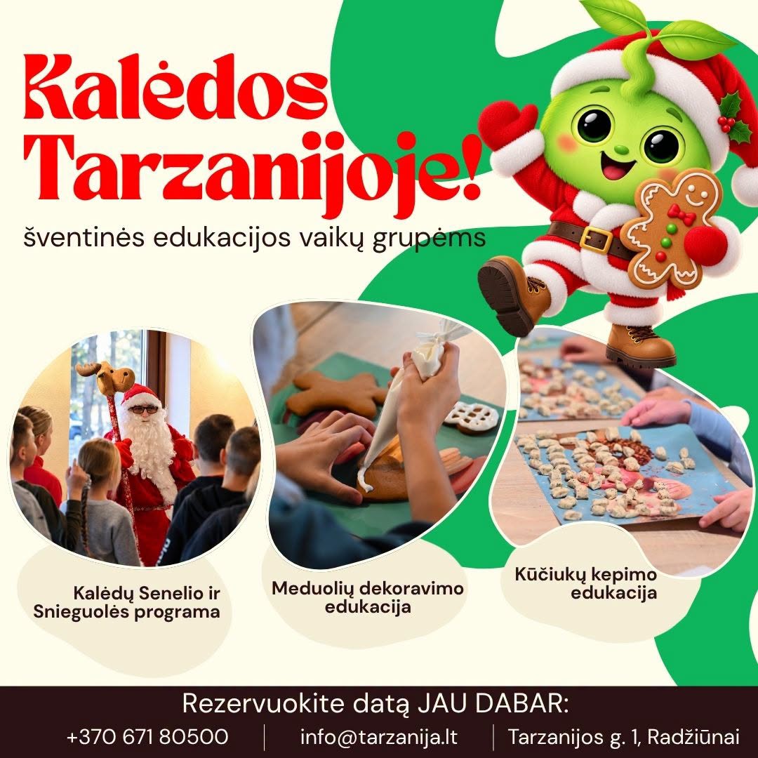 Kalėdinės edukacijos Tarzanijoje Alytuje