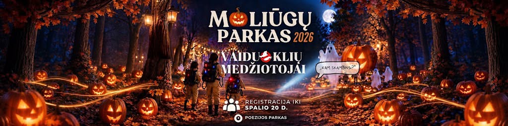Šviečiančių moliūgų parkas Marijampolėje