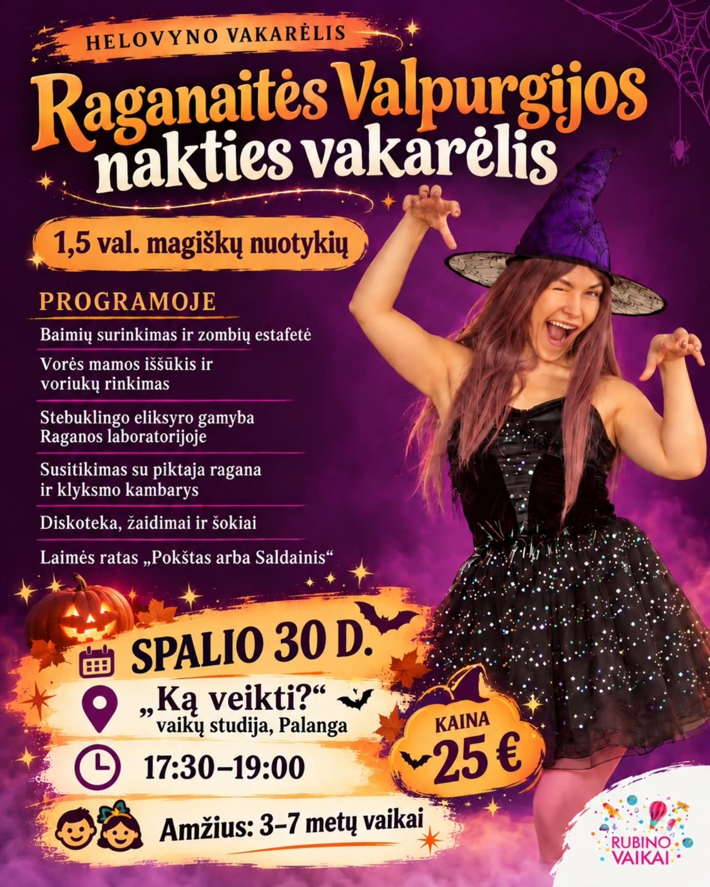 Raganaitės Valpurgijos nakties vakarėlis