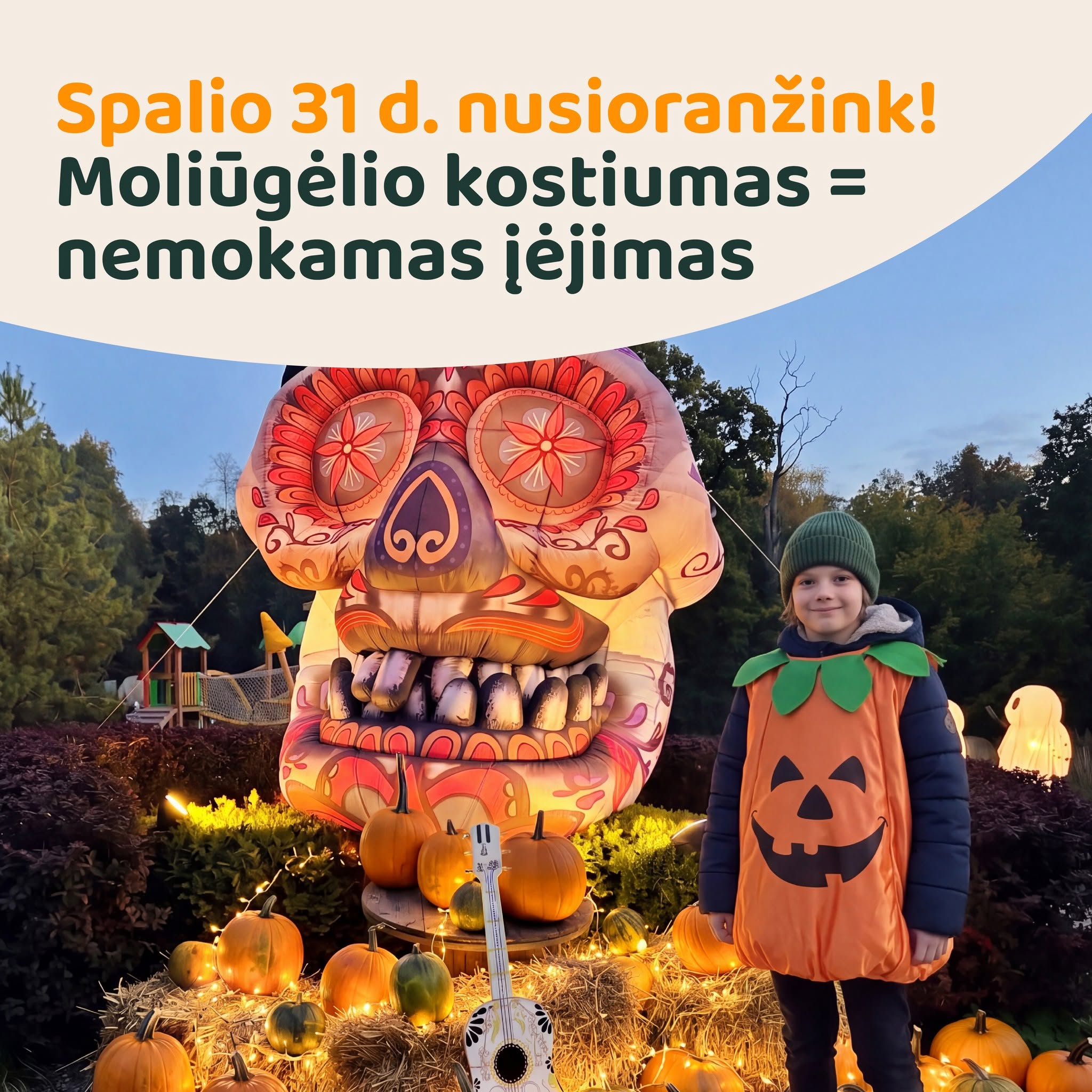 Moliūgėlių diena Dino parke