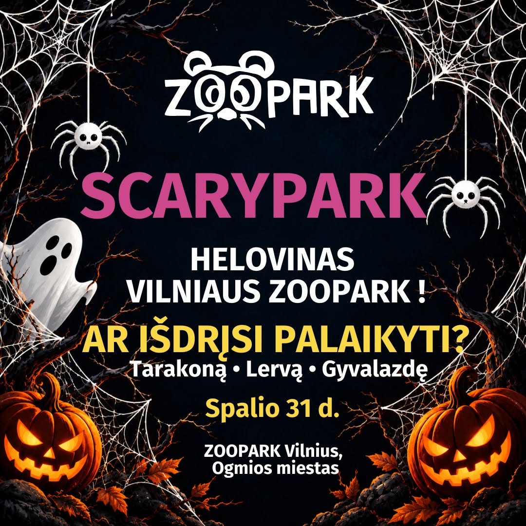 Helovinas Zoopark Vilnius – SCARYPARK