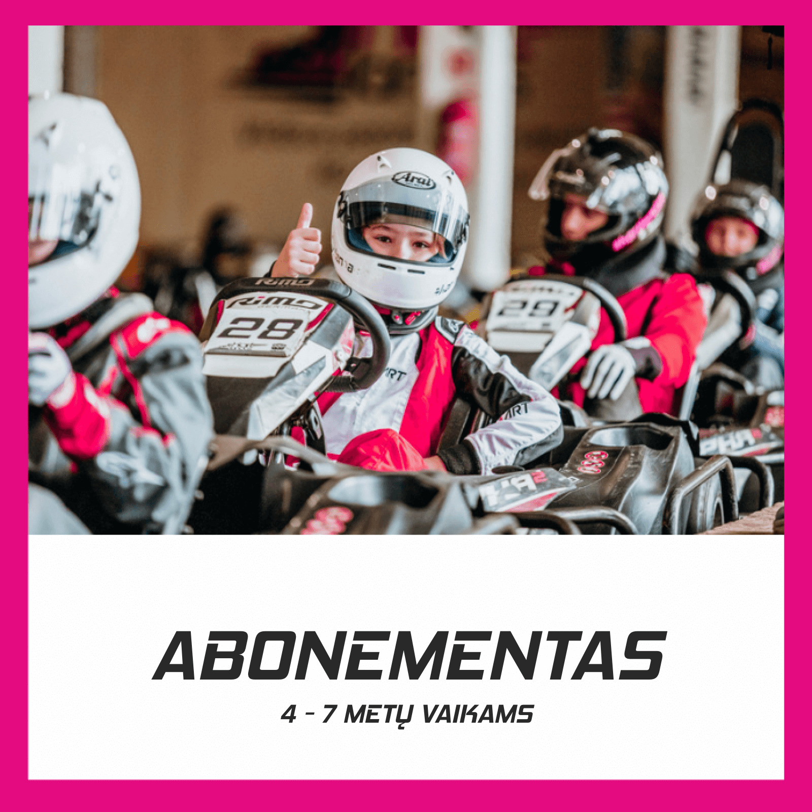 Kartland abonementas Kaune