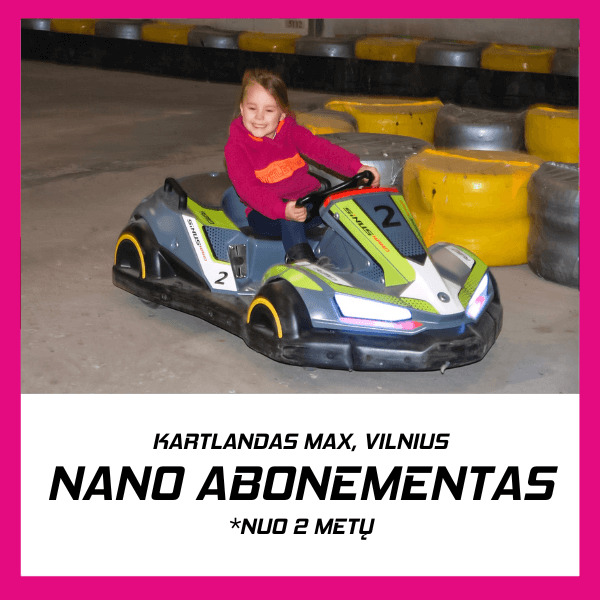 Kartland Max Vilniuje abonementas