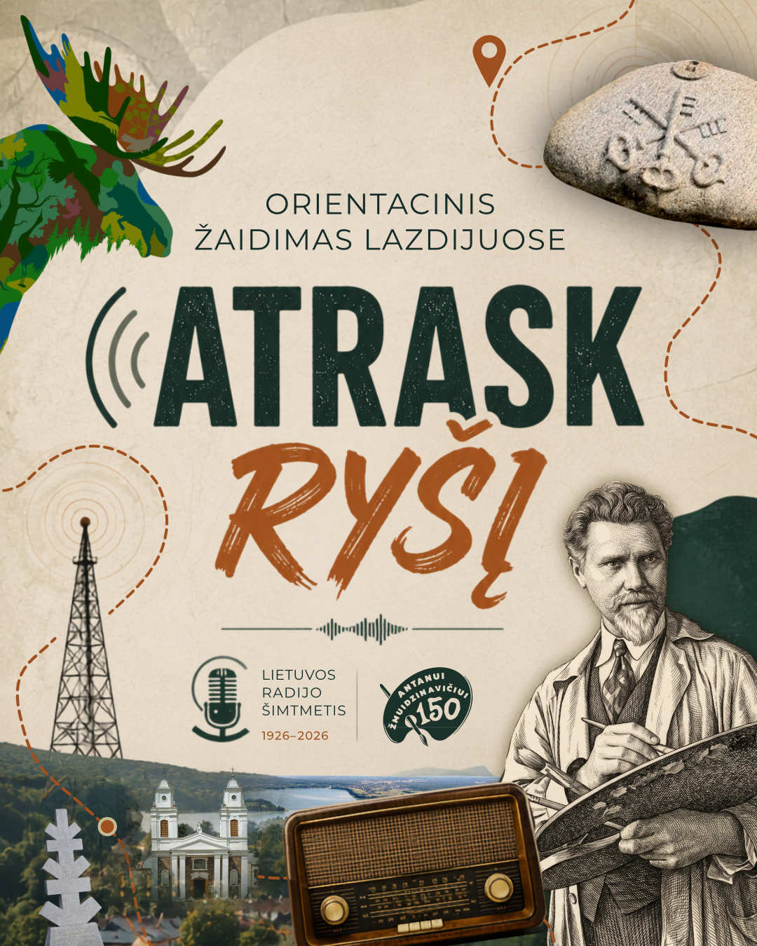 Lazdijai kviečia keliauti laiku ir kitaip paminėti Lietuvos radijo šimtmetį