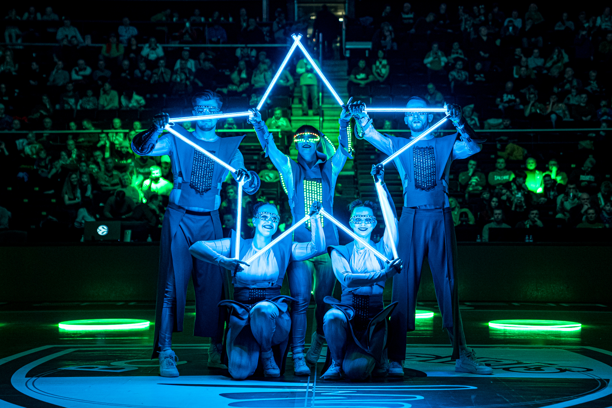 Nemokamas šviesų, lazerių, 3D projekcijų renginys Šiauliuose